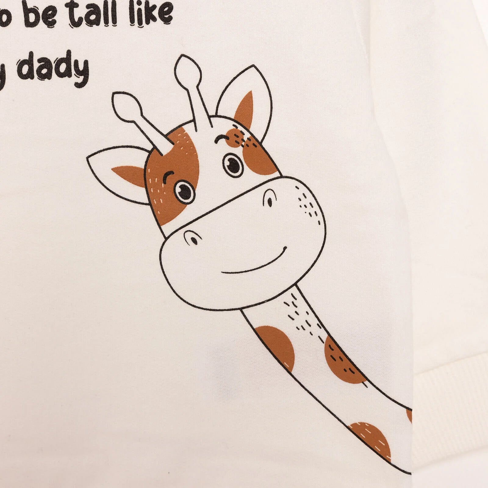 HelloBaby Baby Boy Basic Giraffe Printed Sweatshirt - Ecru - ebebek - Black Friday