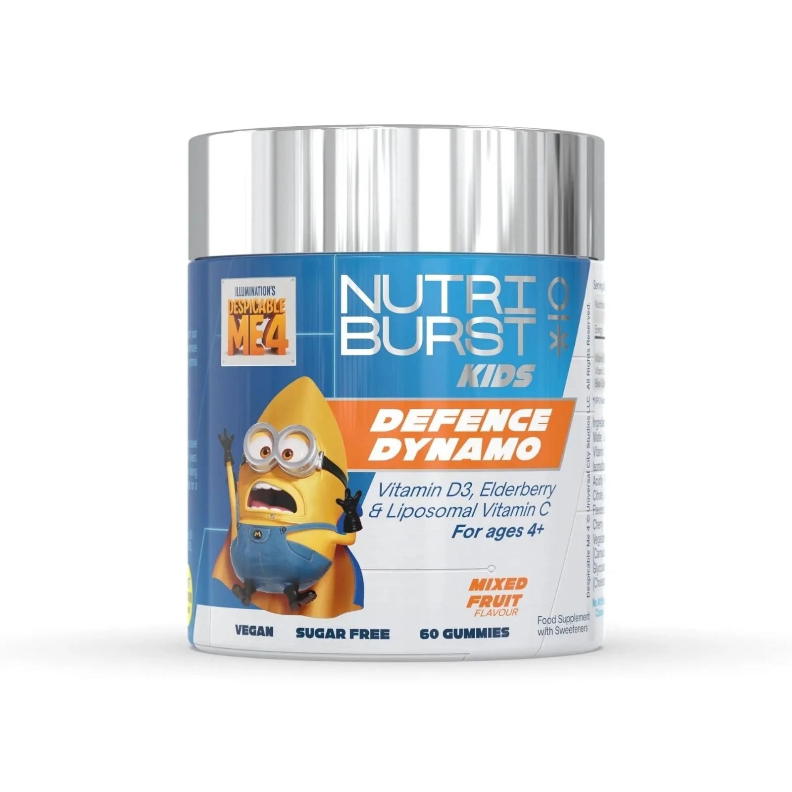 Nutriburst Minions Defence Dynamo Vitamins 4+ years 60 pcs - ebebek - Black Friday