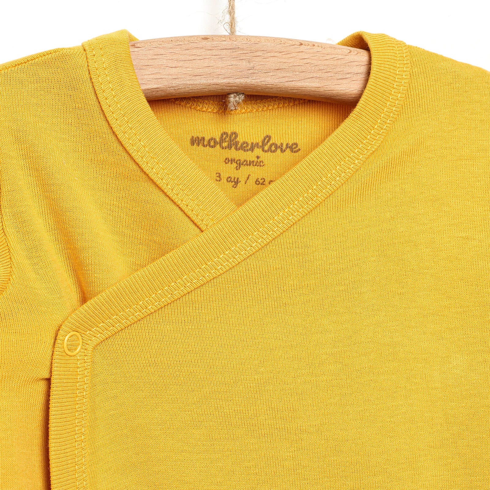 Motherlove Newborn Organic Sleeve Bodysuit - Bronze - ebebek - Black Friday