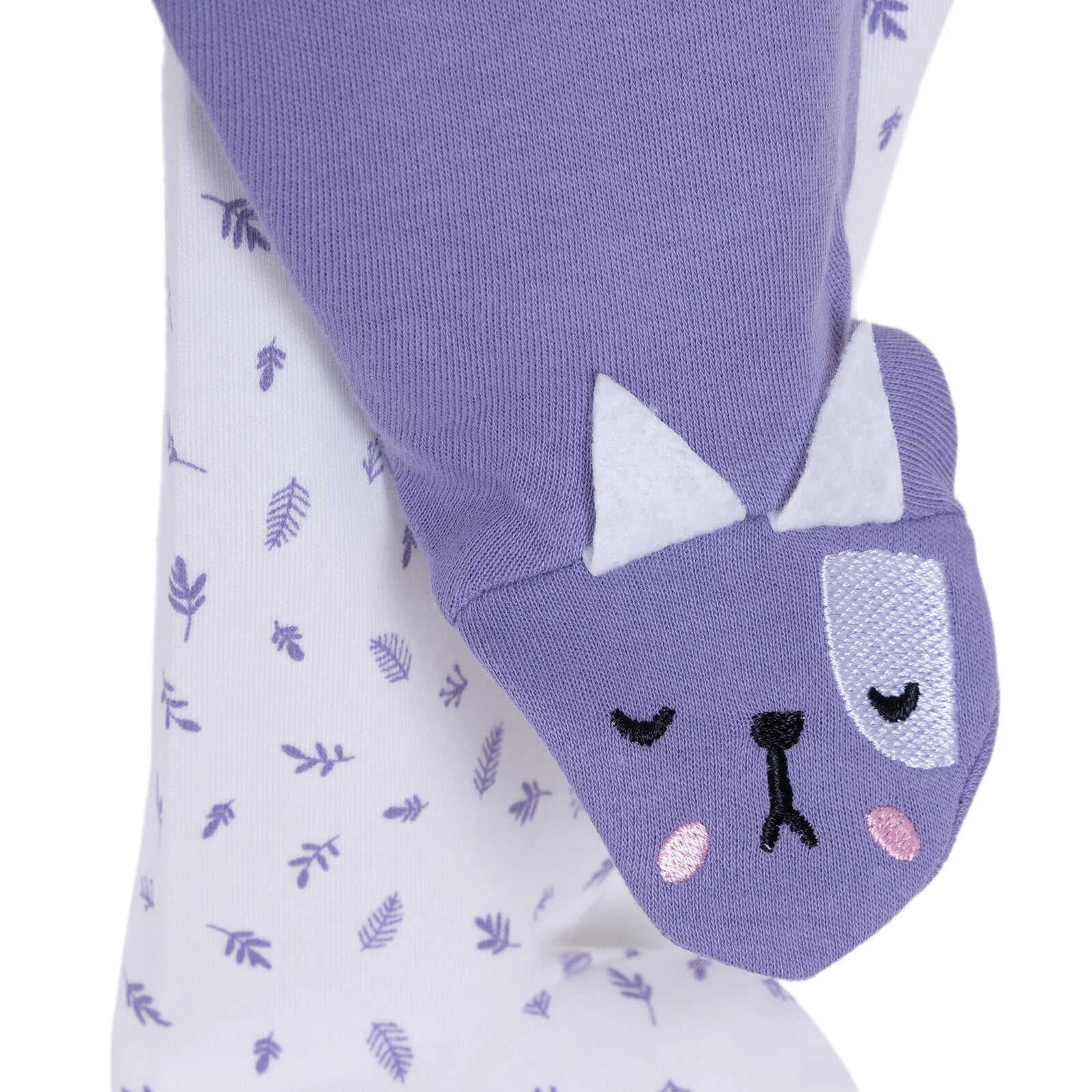 HelloBaby Girl 2 Piece Footed Bottom - Purple - ebebek - Black Friday