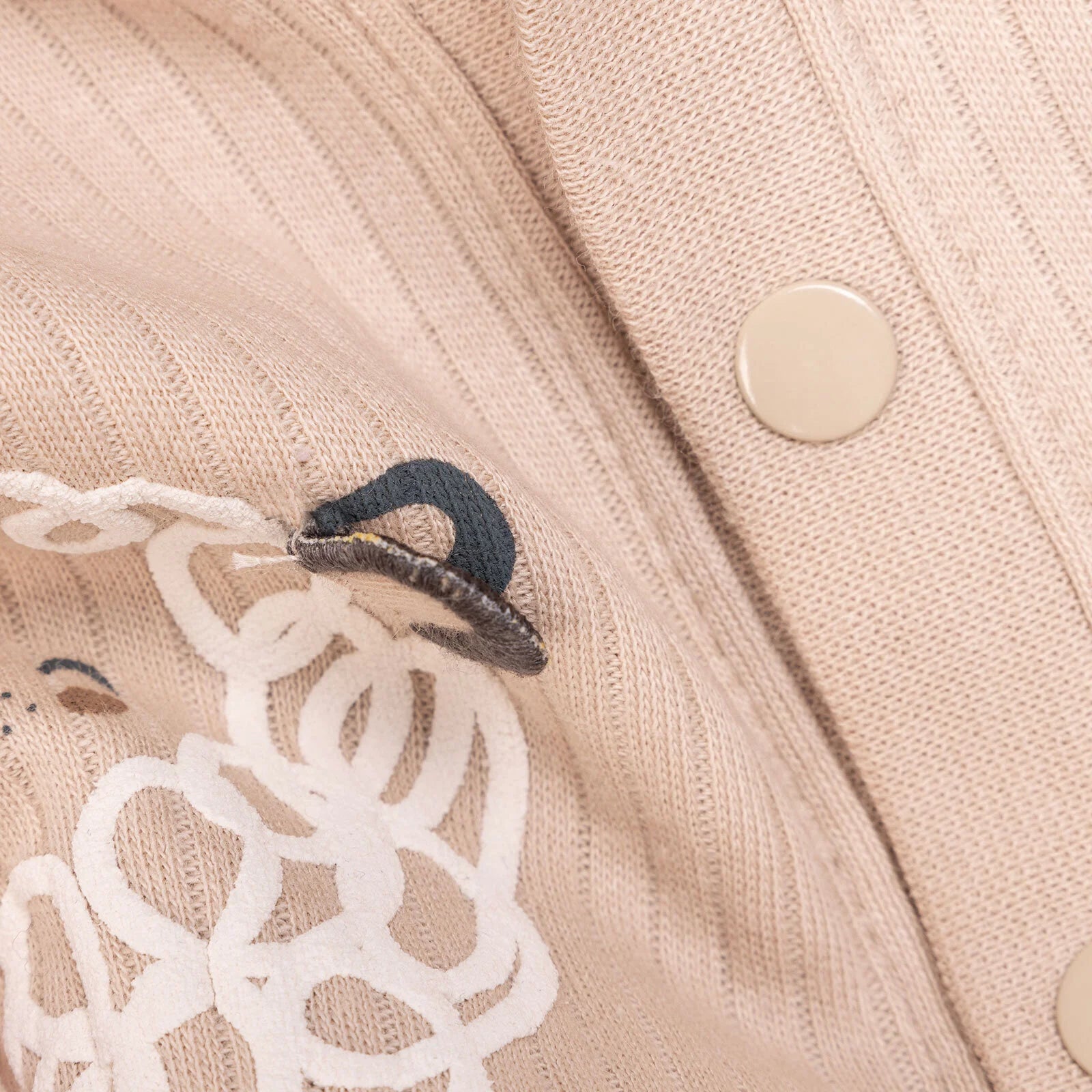 Bebetto Newborn Baby Girl Cardigan - Beige - ebebek - Black Friday