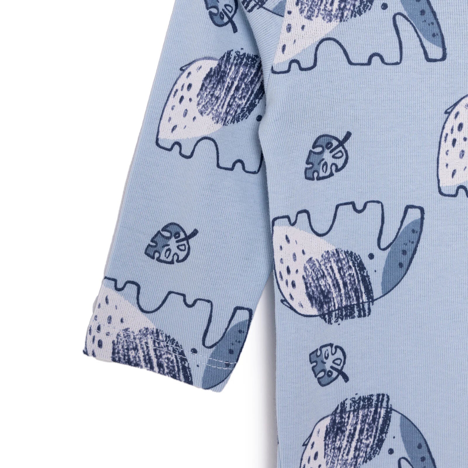 HelloBaby Baby Boy Long Sleeve Body - Light Blue - ebebek - Black Friday