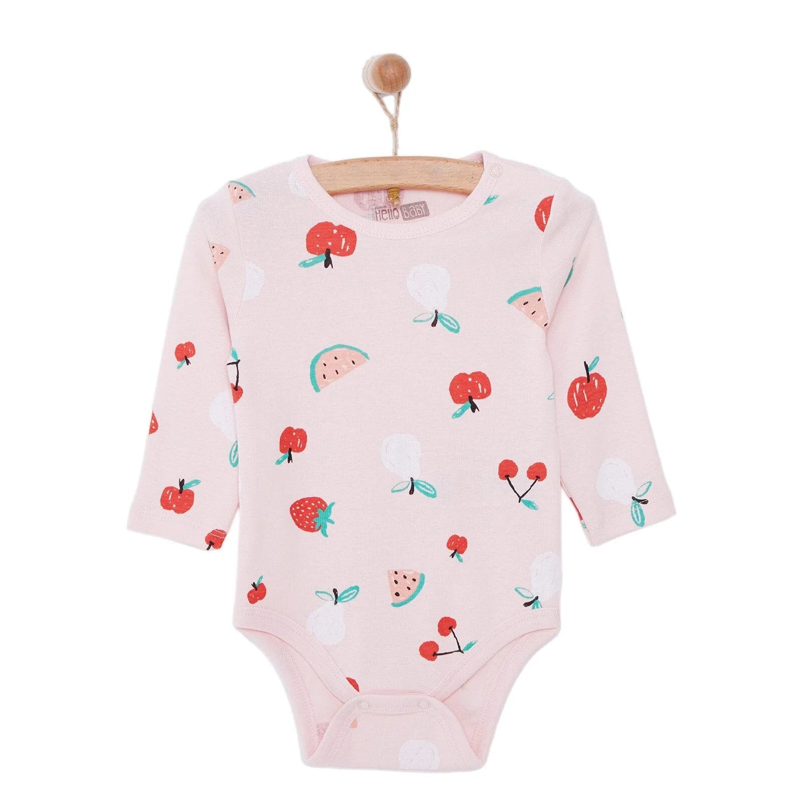HelloBaby Baby Girl Long Sleeve Body - Pink - ebebek - Black Friday