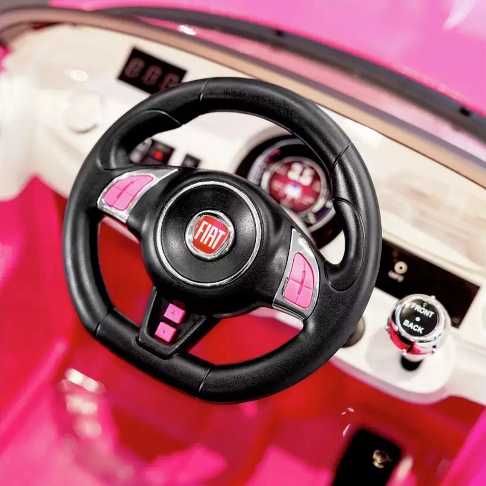 Xootz Fiat 500 12V Electric Ride On - Pink - ebebek - Black Friday