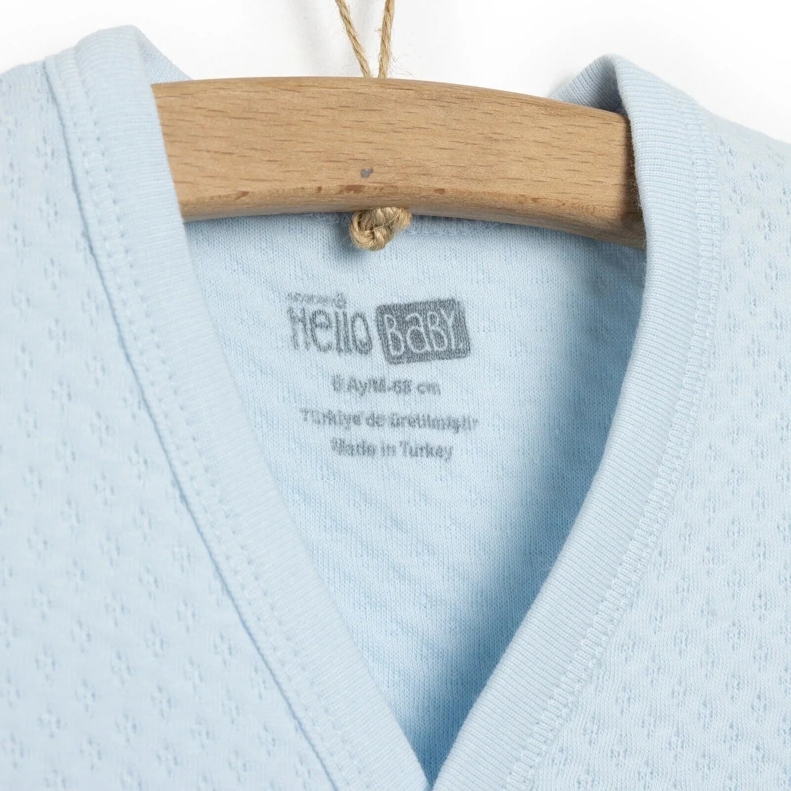 HelloBaby Quilted Vest - Light Blue - ebebek - Black Friday