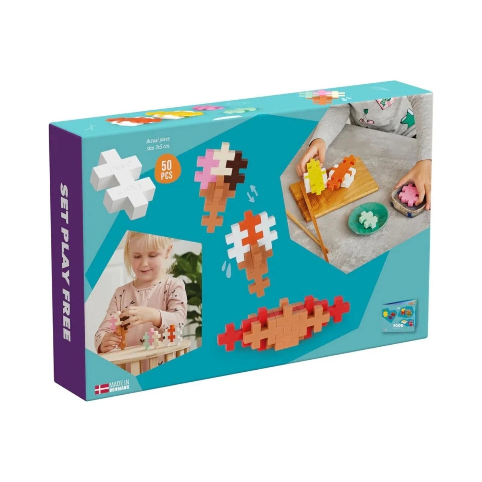 Plus Plus Big Food Activity Set 50 pcs - ebebek - Black Friday