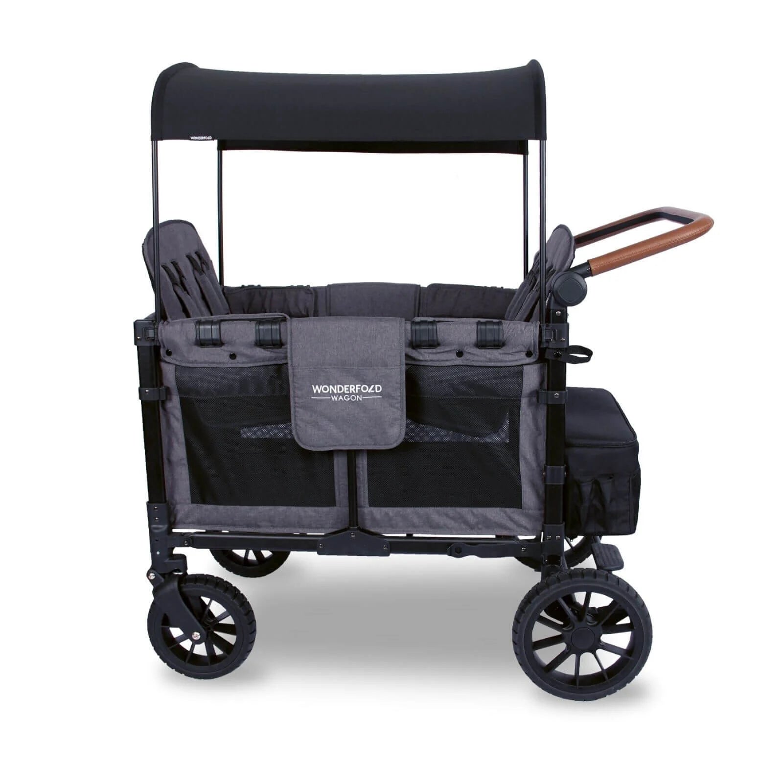 W4 Luxe Quad Stroller Wagon - Charcoal Grey - ebebek - Black Friday
