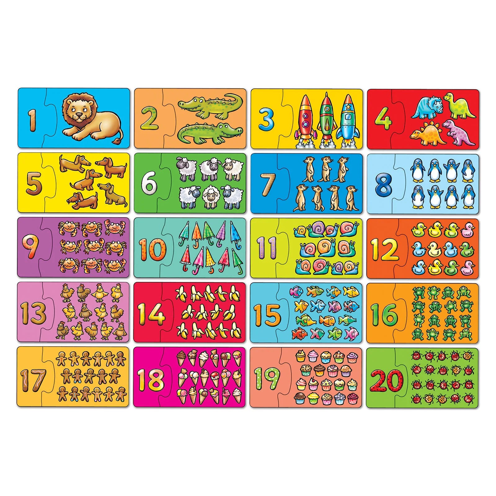 Orchard Toys Match And Count Jigsaw Puzzle - ebebek - Black Friday