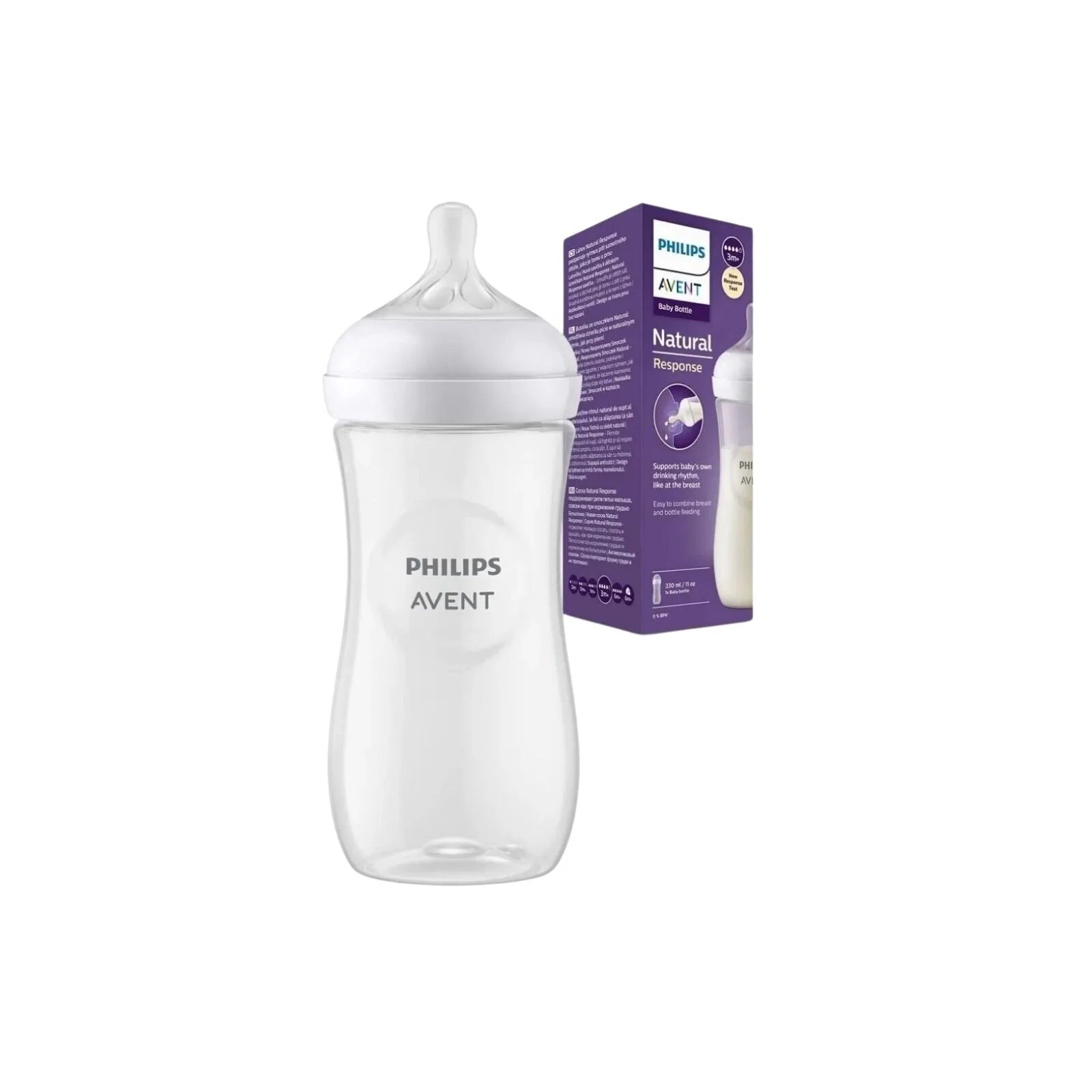 Philips Avent Natural Response PP Bottle 3+ months 330ml - ebebek - Black Friday