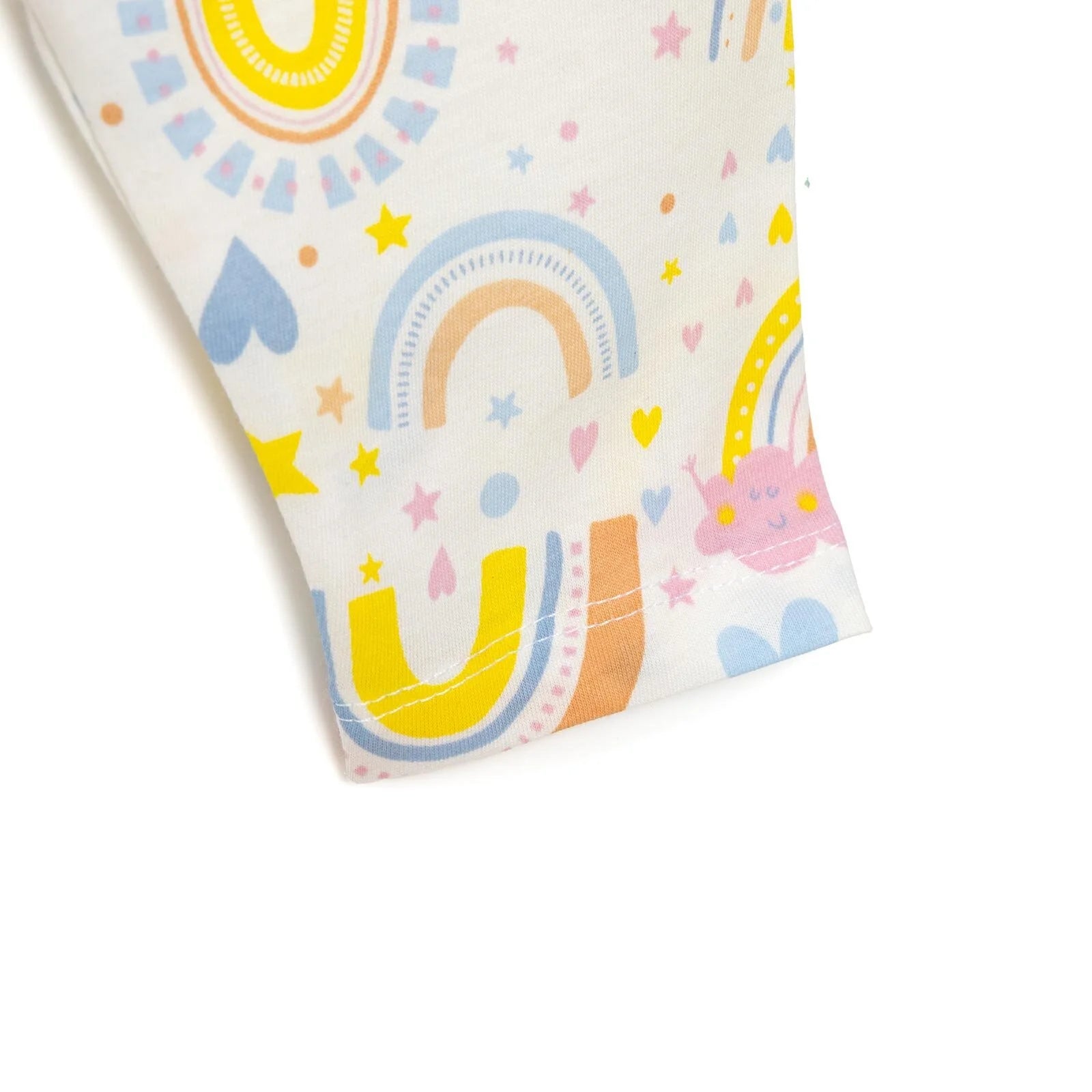 HelloBaby Baby Girl Short Sleeve Pyjamas Set - White - ebebek - Black Friday