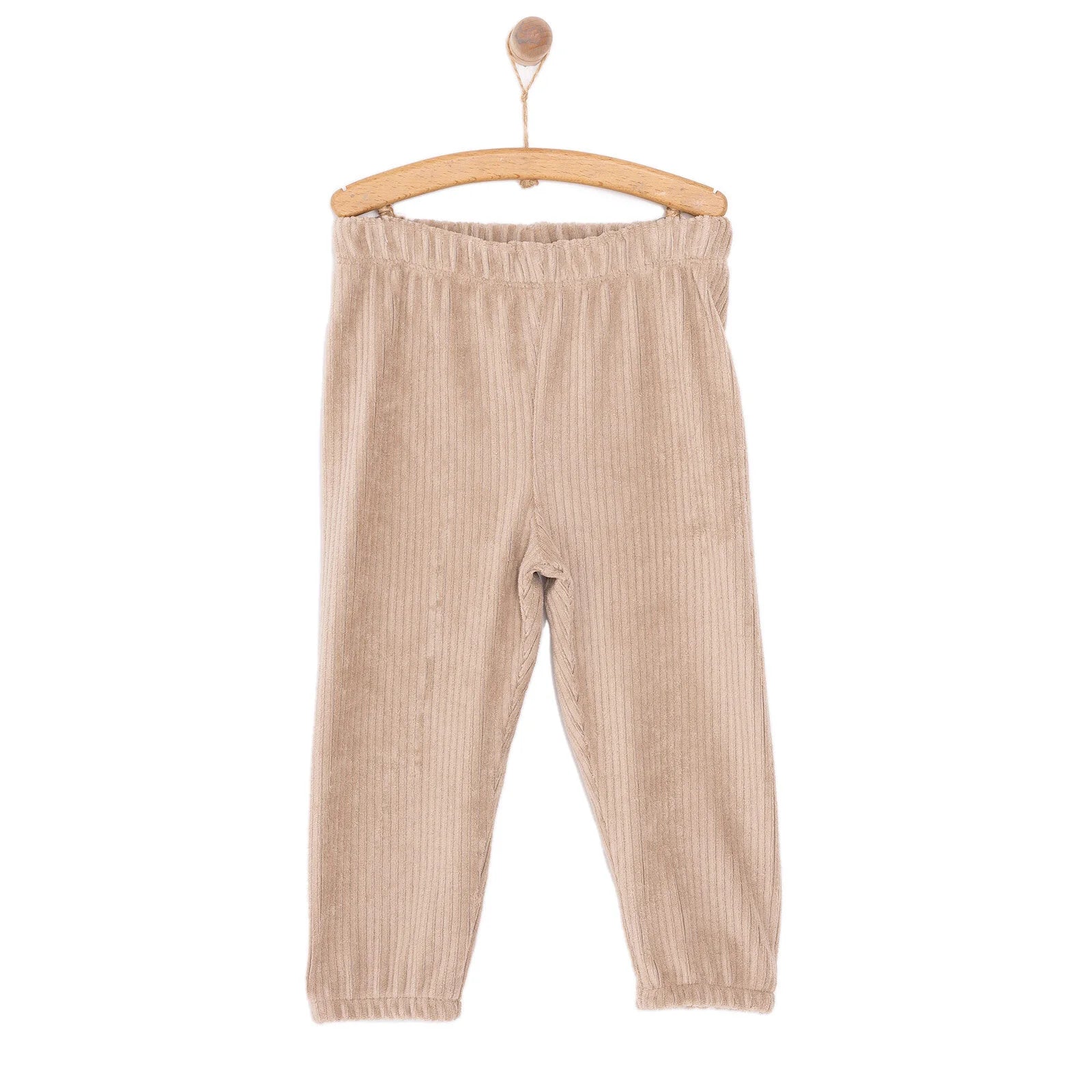 HelloBaby Basic Boy Velvet Joggers - Beige - ebebek - Black Friday