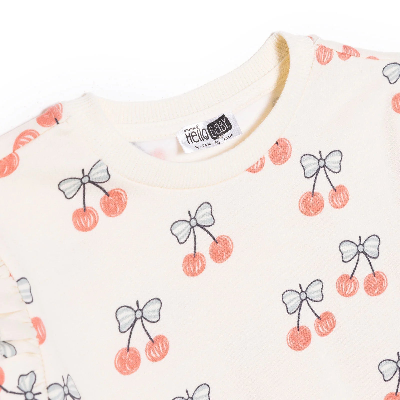 HelloBaby Jogging Set - Ecru Printed - ebebek - Black Friday