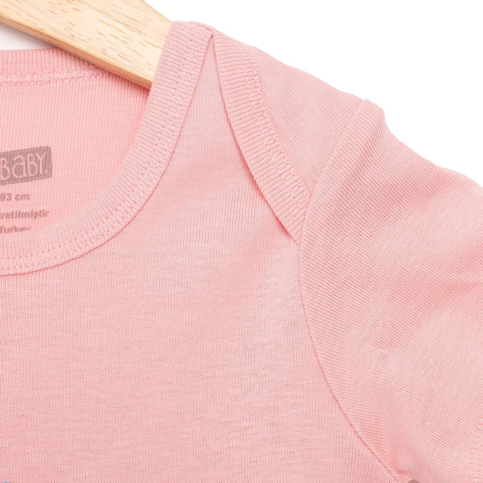 HelloBaby Baby Boy Short Sleeve Body - Light Pink - ebebek - Black Friday