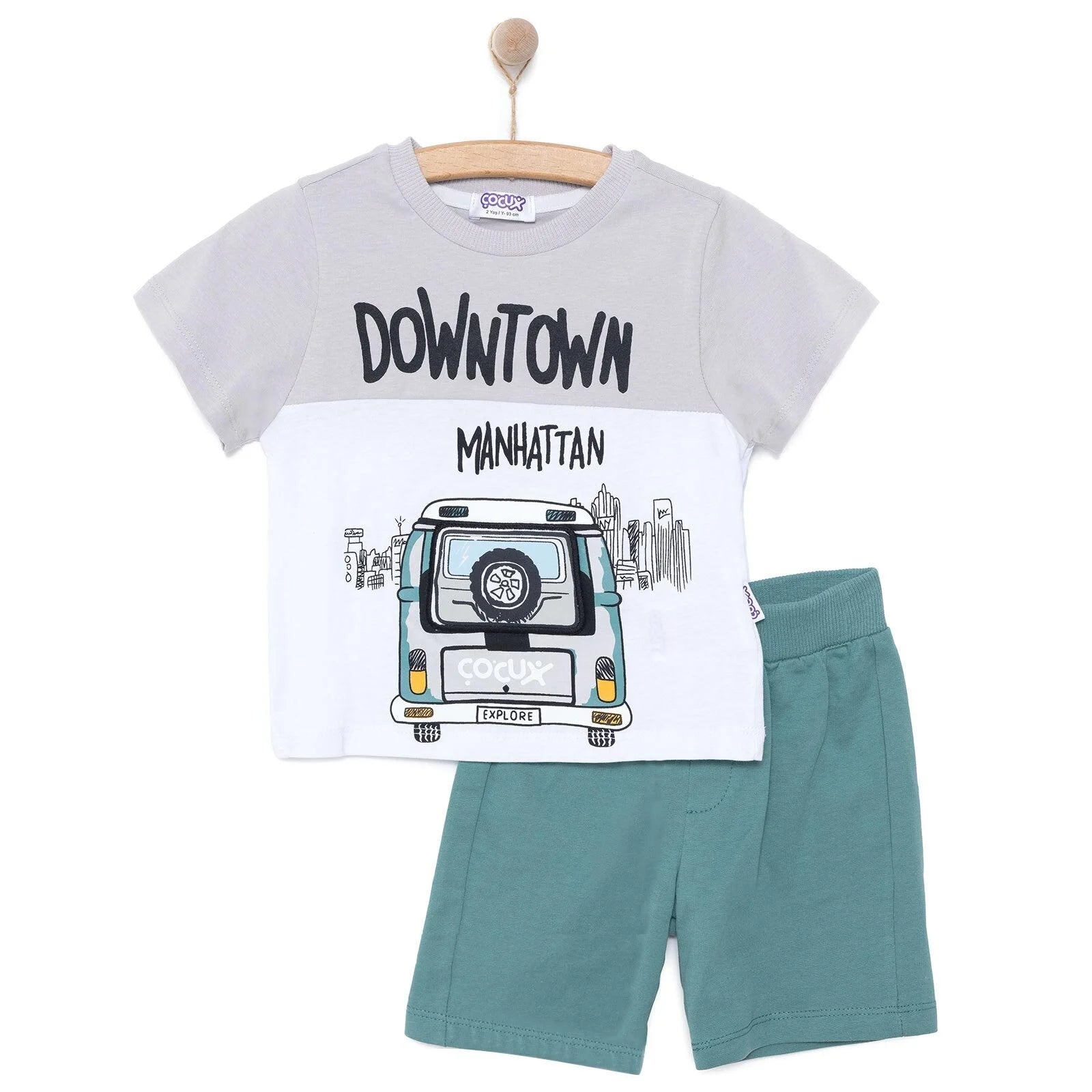 Midimod Fun World 3D Boy Tshirt - Short - White - ebebek - Black Friday