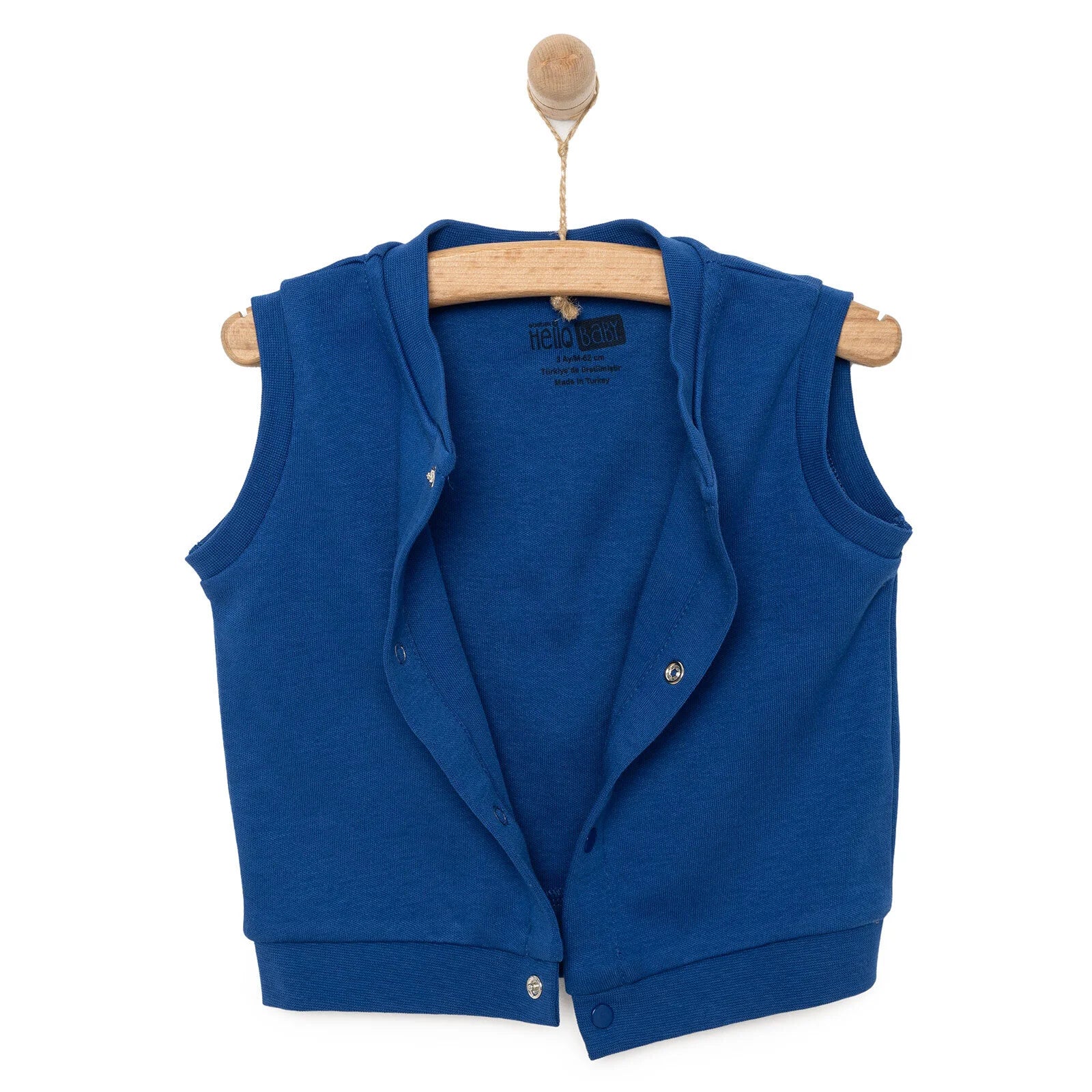 HelloBaby Baby Boy Ribbed Cardigan - Navy Blue - ebebek - Black Friday