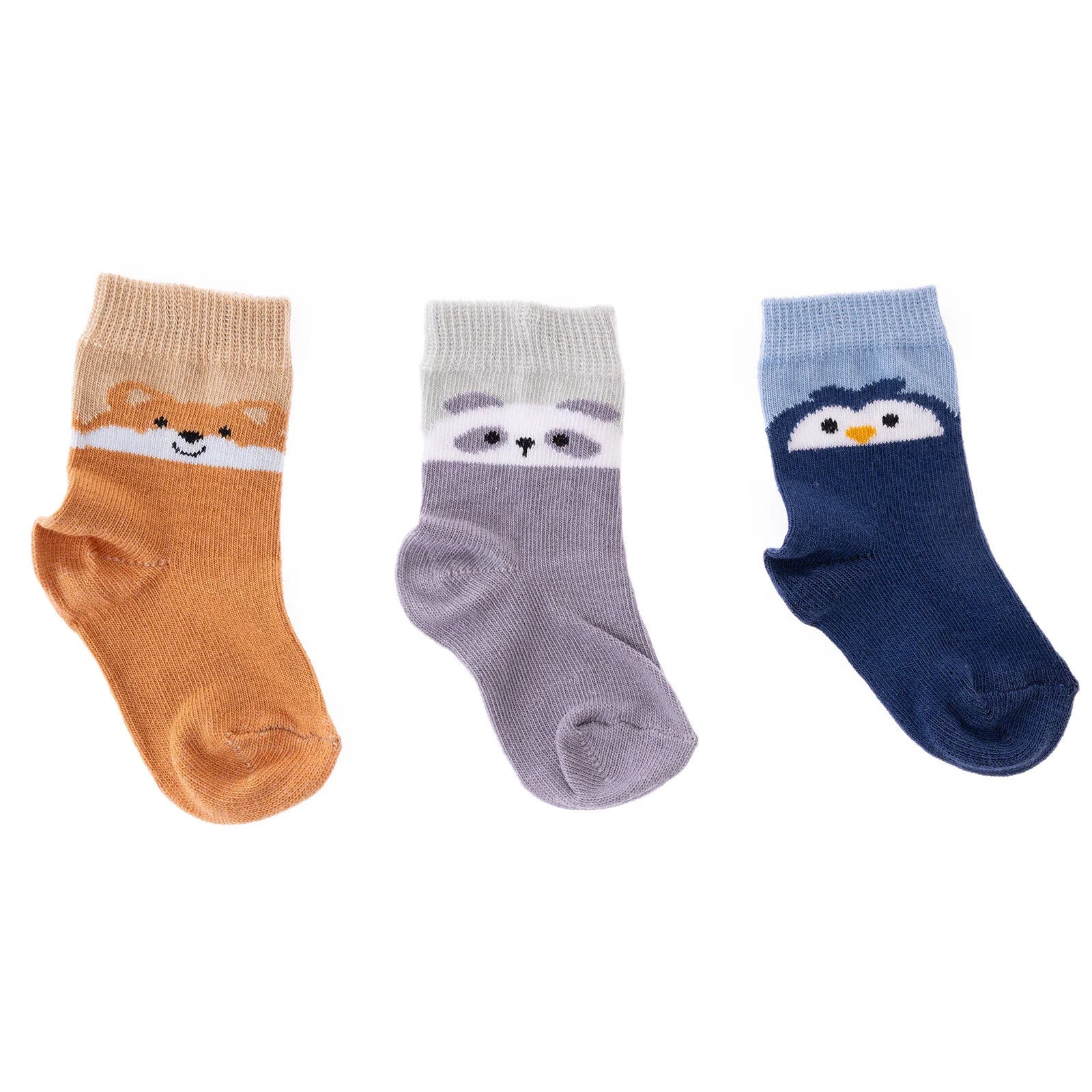 HelloBaby Ankle Socks 3 pcs - Blue - ebebek - Black Friday