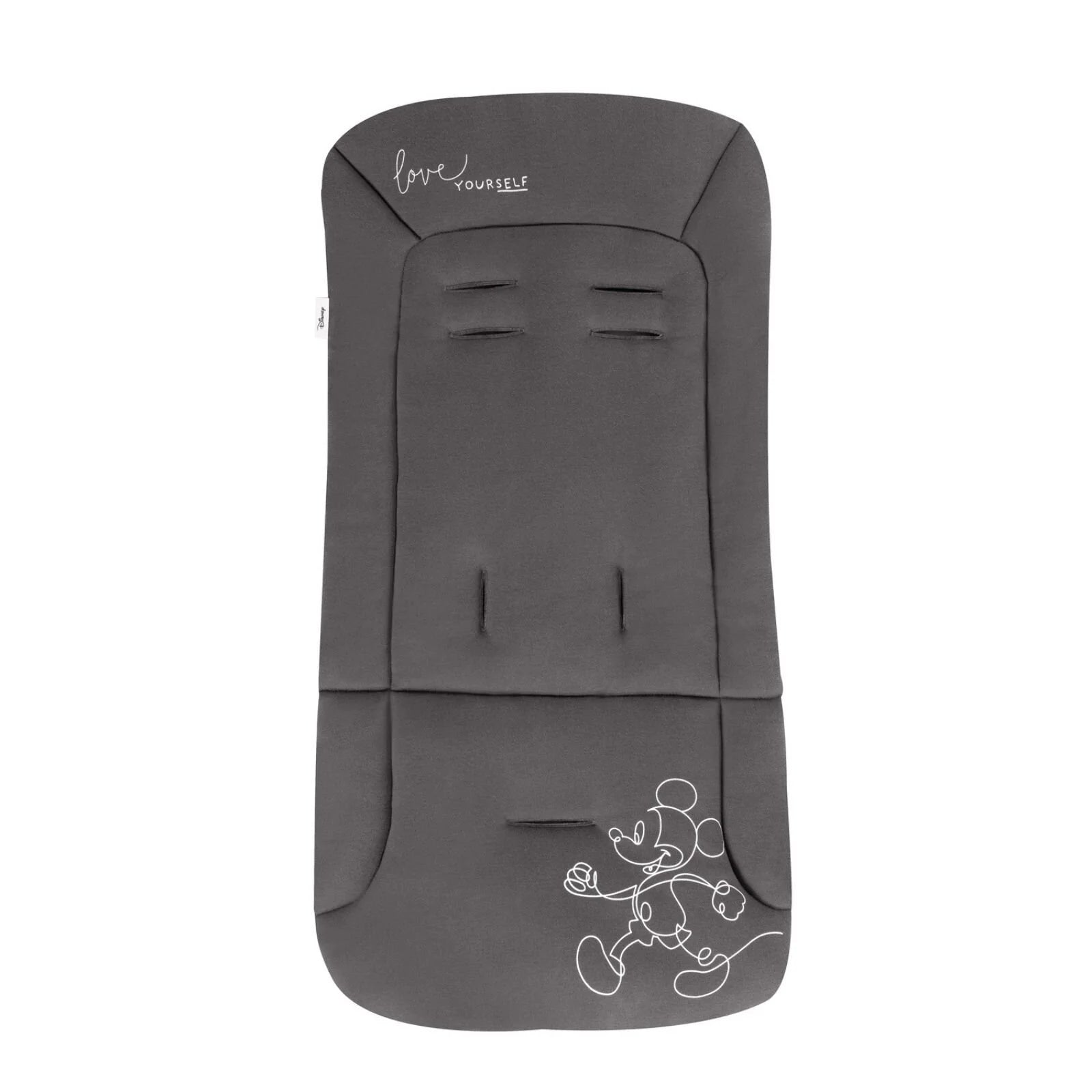 Hauck Disney Pushchair Seat Liner - Mickey Mouse Black - ebebek - Black Friday