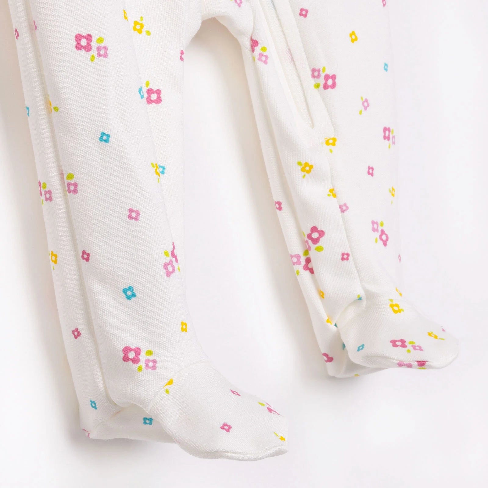 HelloBaby Newborn Girl Footed Jumpsuit - Ecru - ebebek - Black Friday