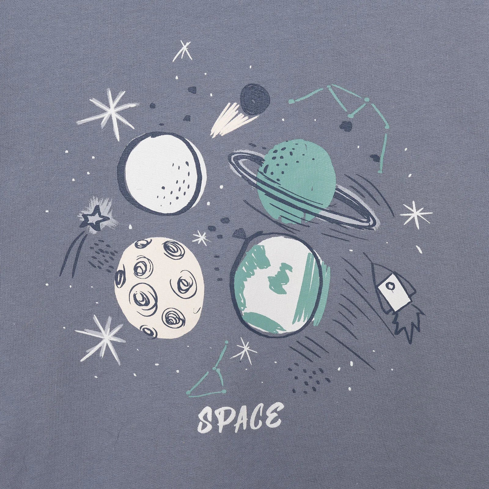 HelloBaby SPACE Boy Jogging Set - Grey - ebebek - Black Friday