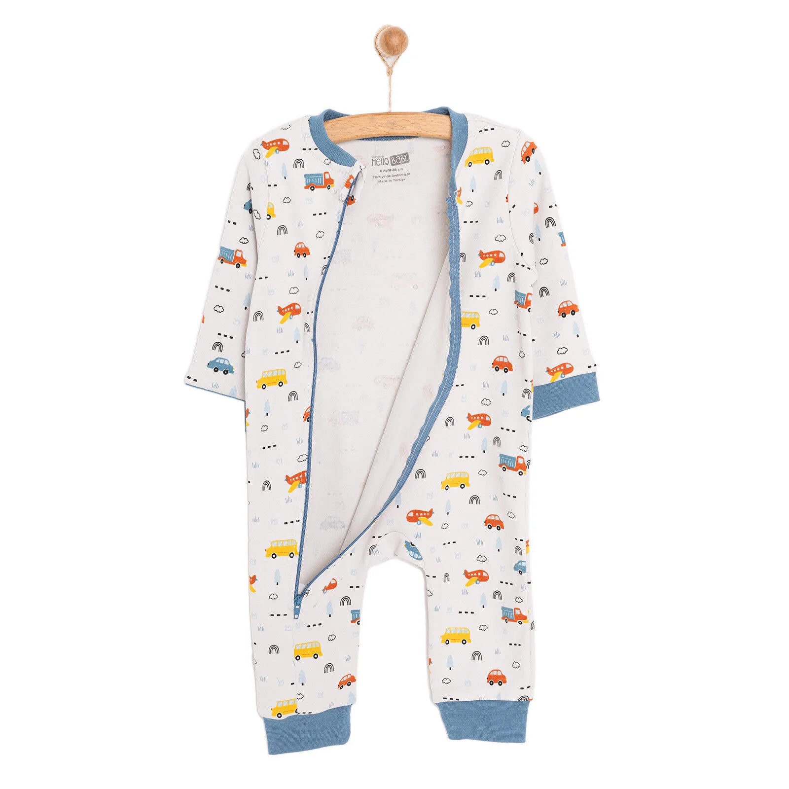 HelloBaby Boy Jumpsuit - Grey - ebebek - Black Friday