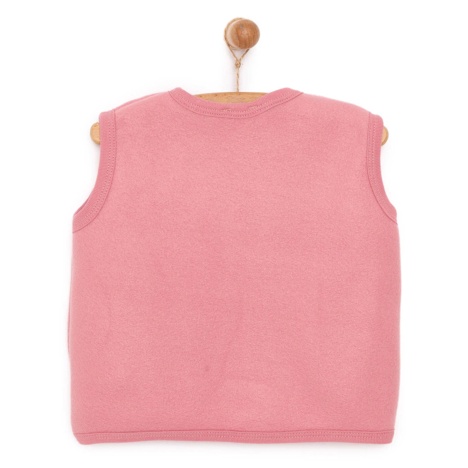 HelloBaby Basic Fleece Vest - Light Rose - ebebek - Black Friday