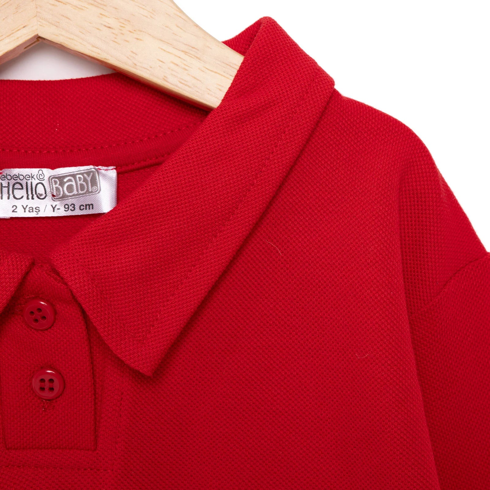 HelloBaby Celebration Unisex Long Sleeve Bodysuit - Red - ebebek - Black Friday