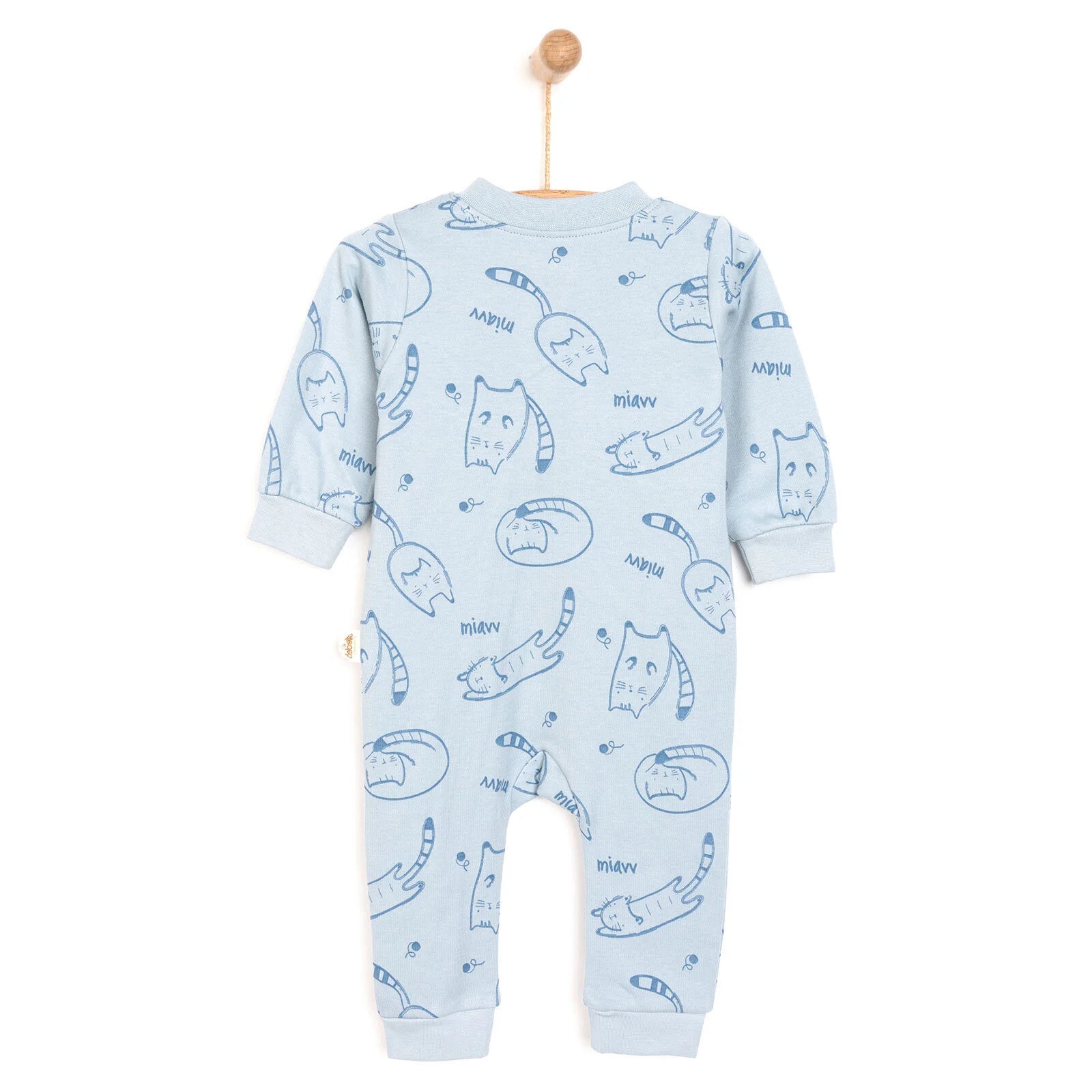 Bebetto Baby Boy Footless Jumpsuit - Indigo - ebebek - Black Friday