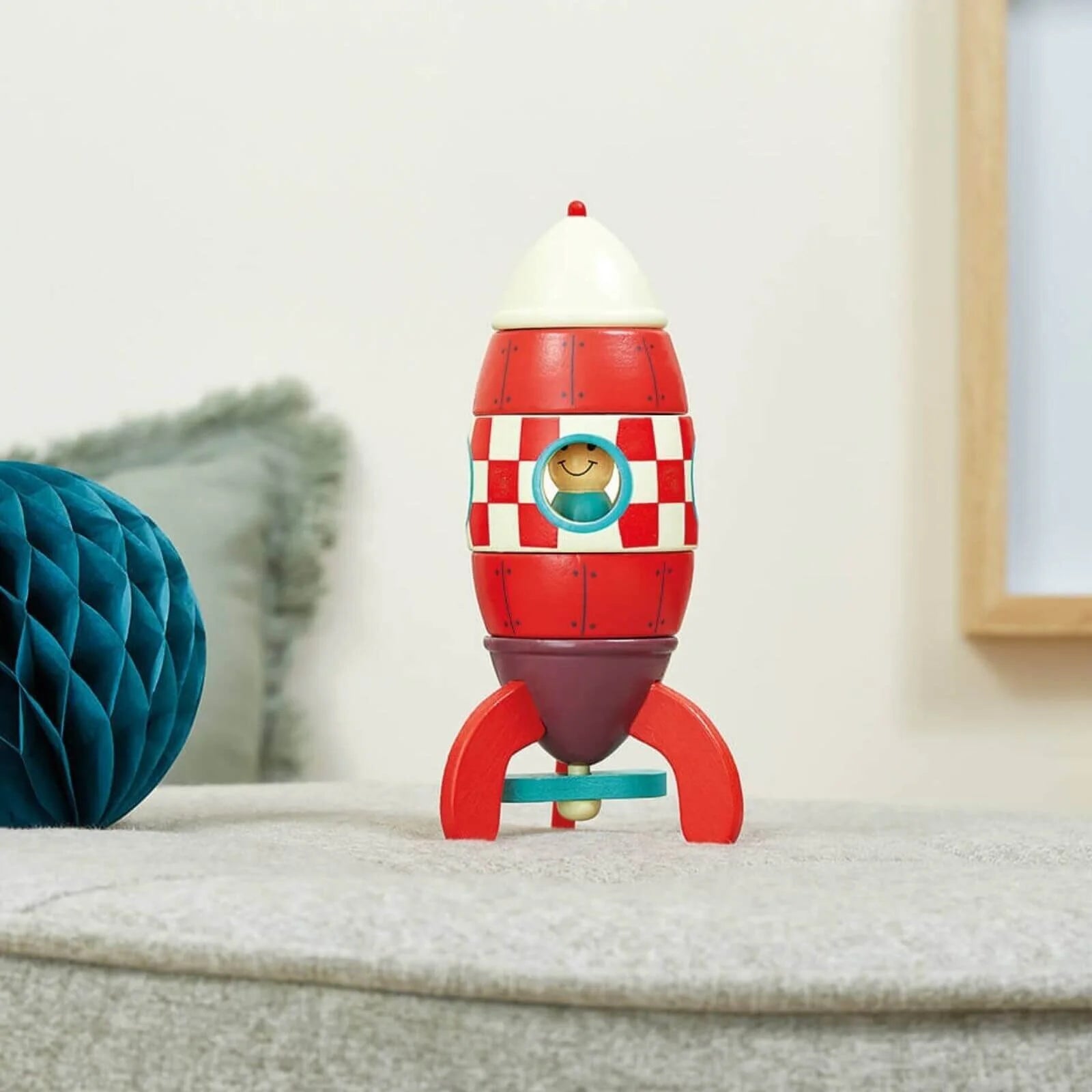 Janod Small Magnetic Rocket - ebebek - Black Friday
