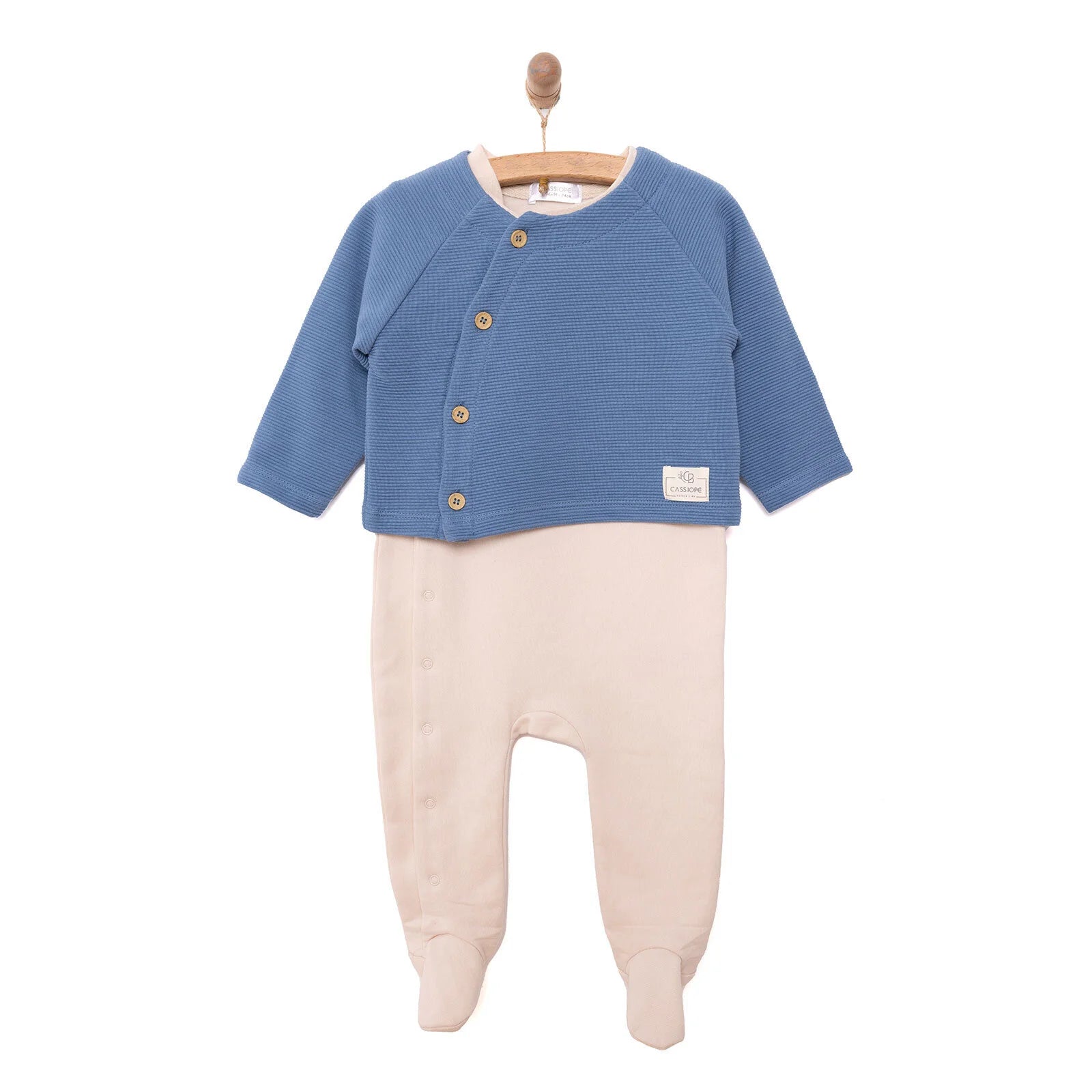 Cassiope Newborn Jumpsuit - Blue - ebebek - Black Friday