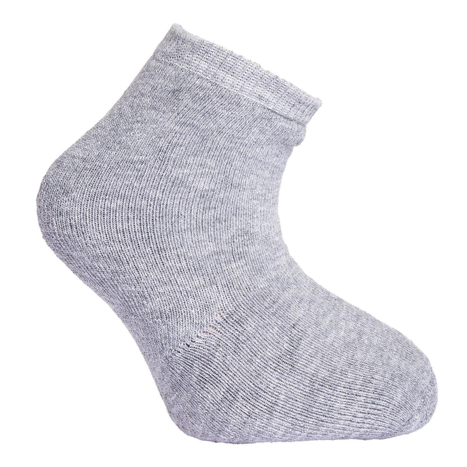 HelloBaby Baby Girl Chenille Socks 3 Pcs - Grey Melange - ebebek - Black Friday