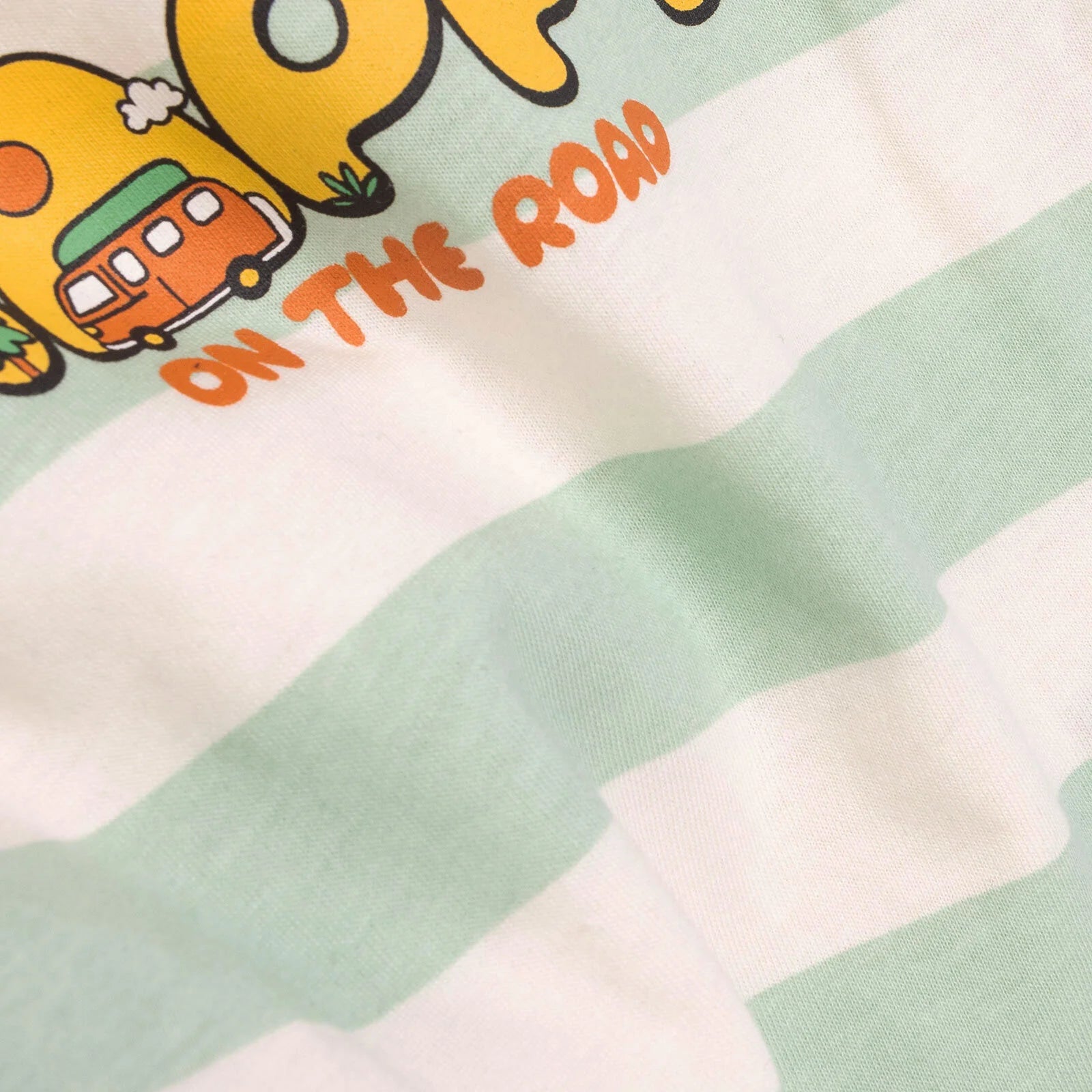 HelloBaby Happy On The Road Boy T-shirt - Ecru - ebebek - Black Friday