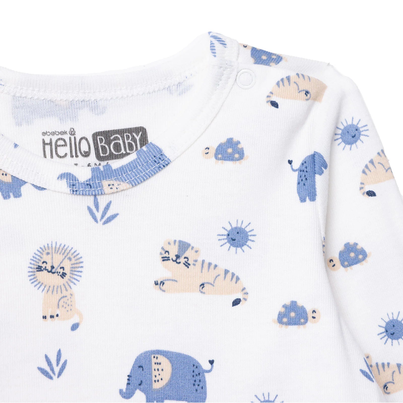 HelloBaby Long Sleeve Body - Ecru - ebebek - Black Friday