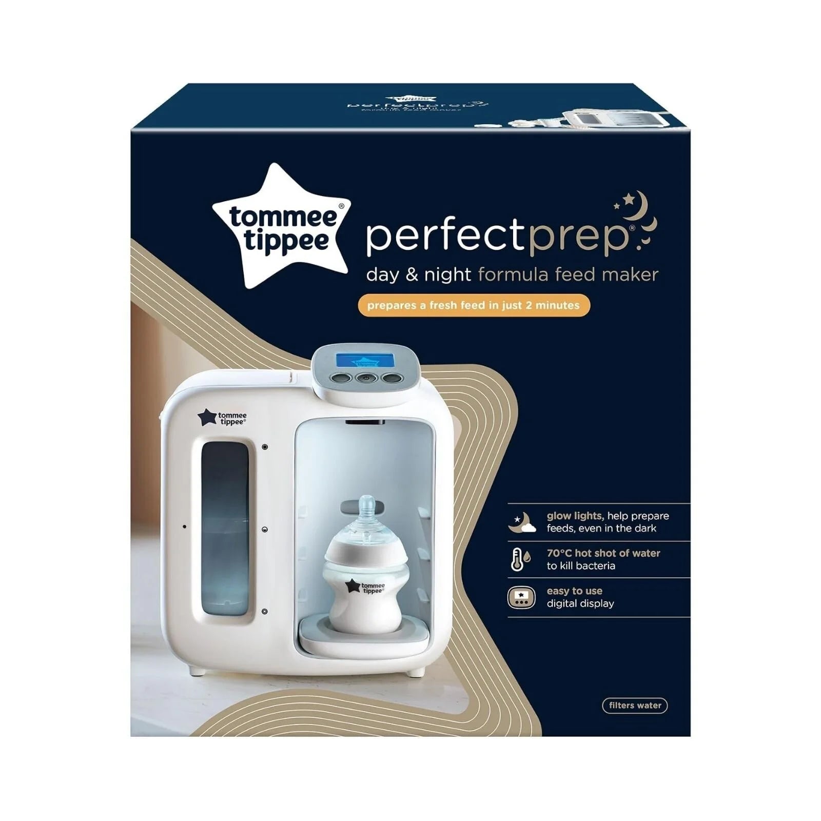 Tommee Tippee Perfect Prep Day & Night - White - ebebek - Black Friday