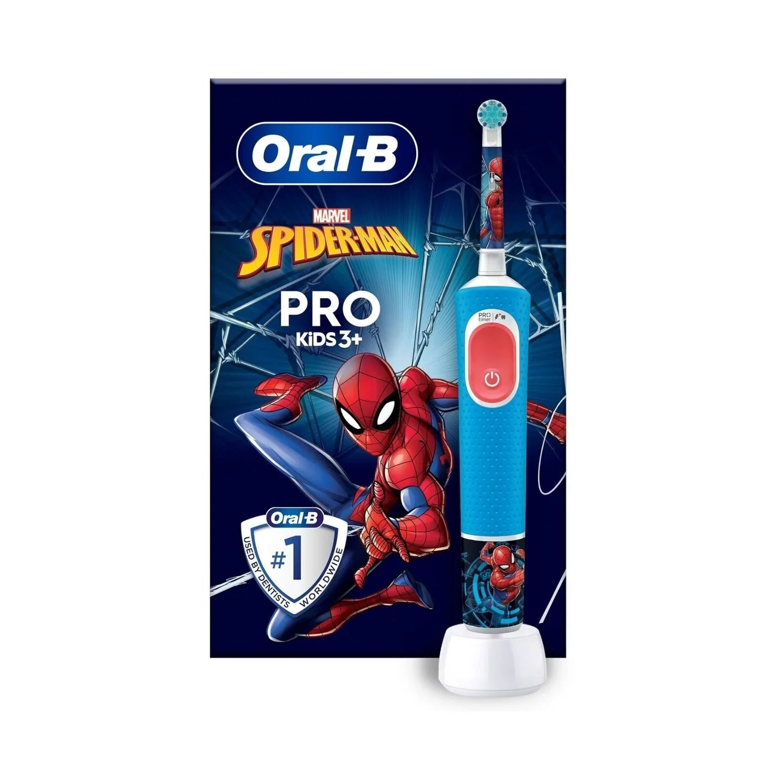 Oral - B Vitality Pro Kids Electric Toothbrush - Spider - Man - ebebek - Black Friday