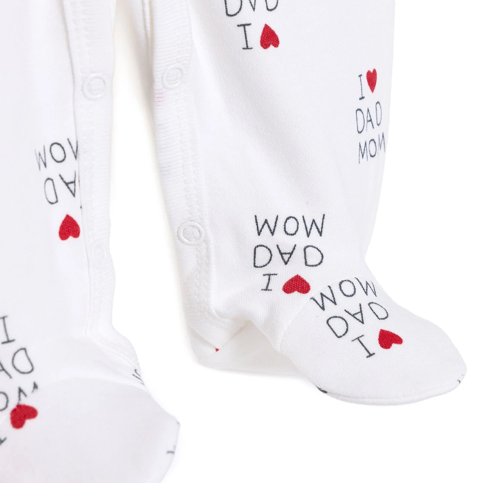 HelloBaby Newborn Baby Mom&Dad Jumpsuit - Ecru - ebebek - Black Friday