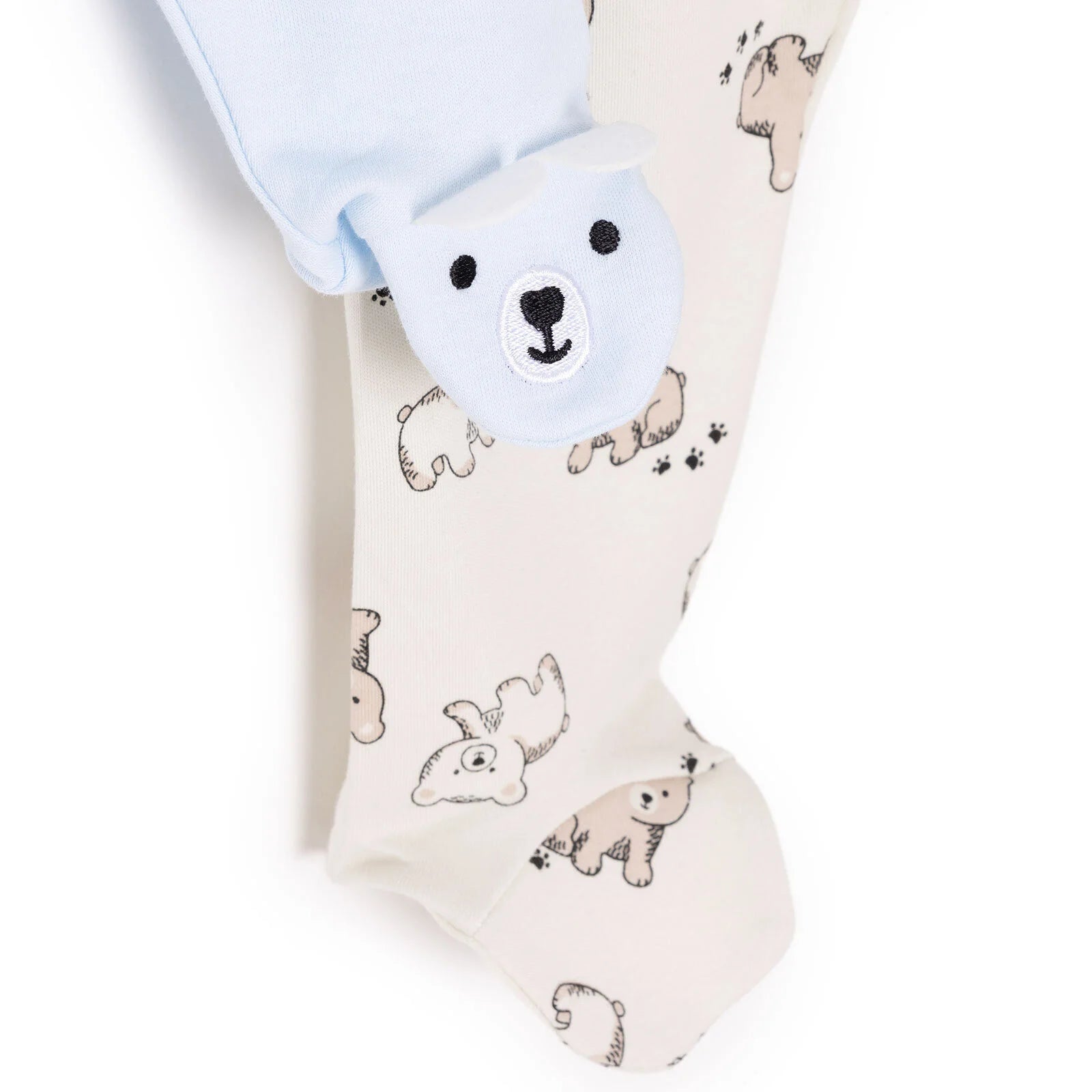 HelloBaby Newborn Baby Boy Embroidered w - Blue - ebebek - Black Friday