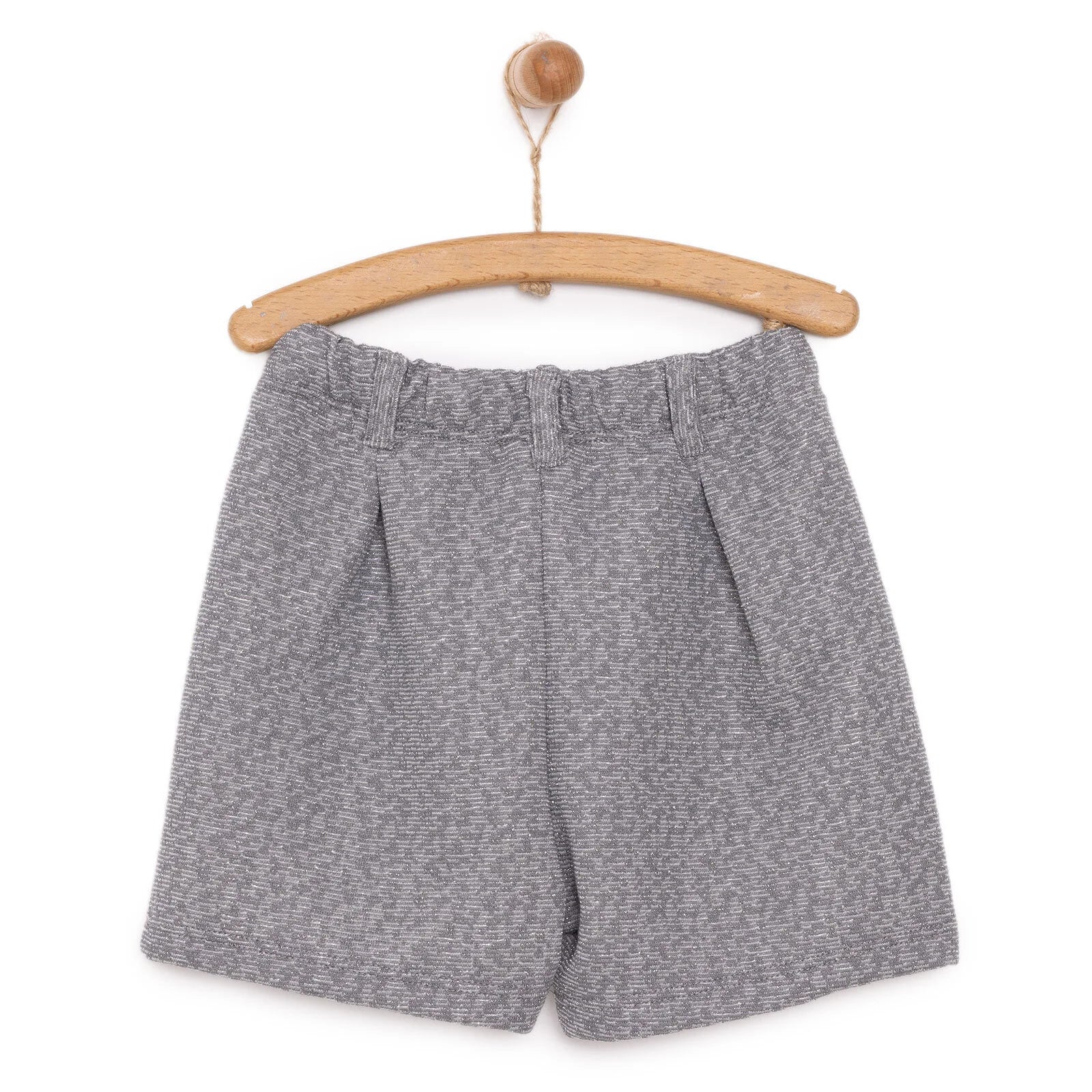 HelloBaby Metallic Girl Shorts - Silver - ebebek - Black Friday