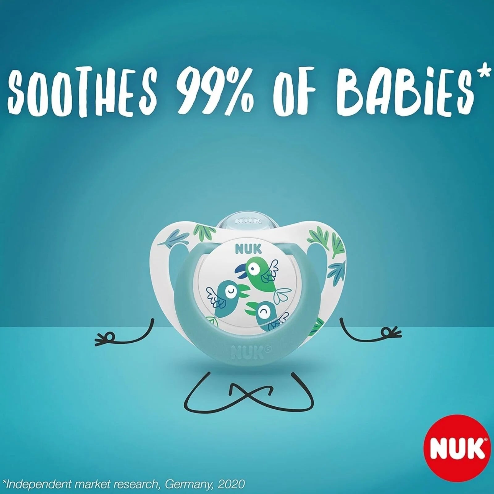 NUK Star Soother 18 - 36 months Pack of 2 - Blue - ebebek - Black Friday