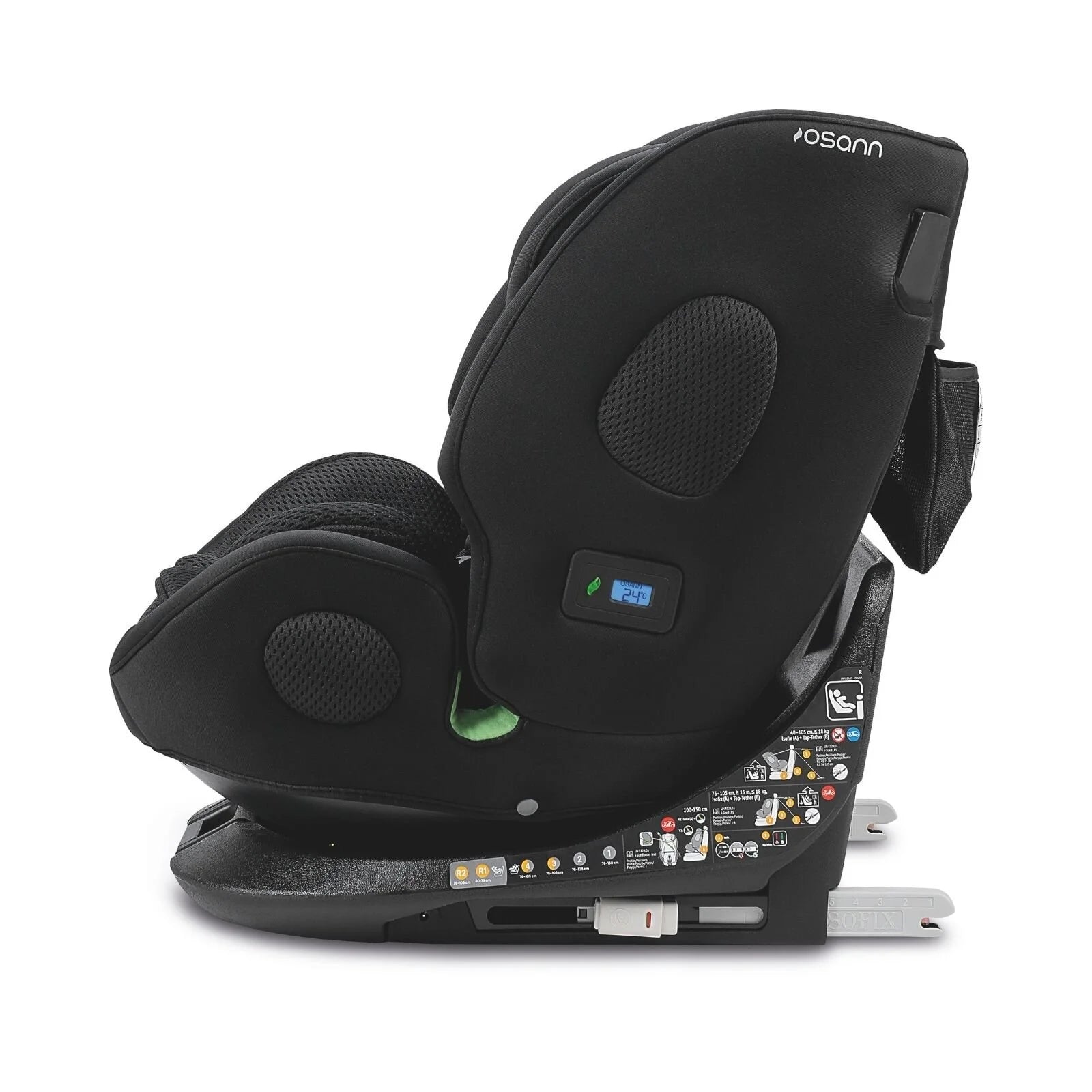Osann One360 0+/1/2/3 Climax ECE R129/03 Car Seat - Black - ebebek - Black Friday