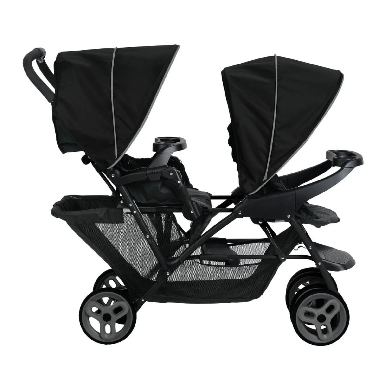 Graco Stadium Duo Tandem Stroller - Black/Grey - ebebek - Black Friday
