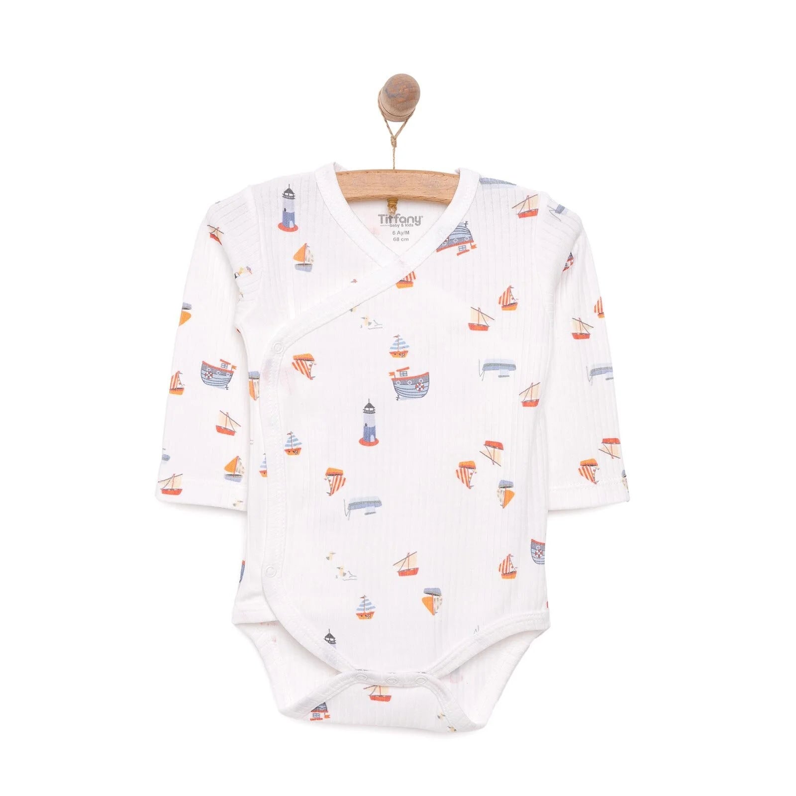 Tiffany Baby Boy Body - Ecru - ebebek - Black Friday