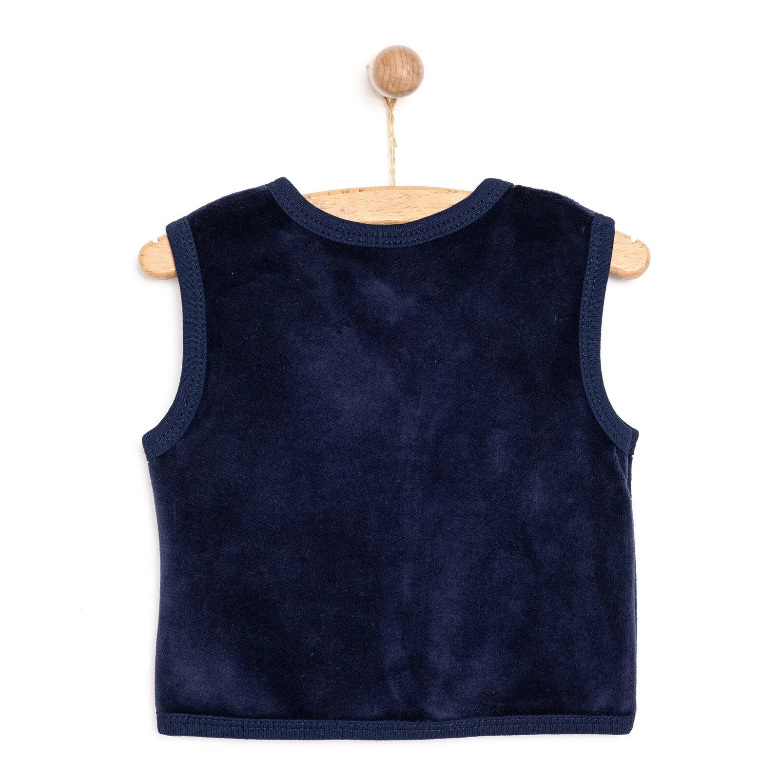 Little Life Newborn Boy Velvet Vest - Navy Blue - ebebek - Black Friday