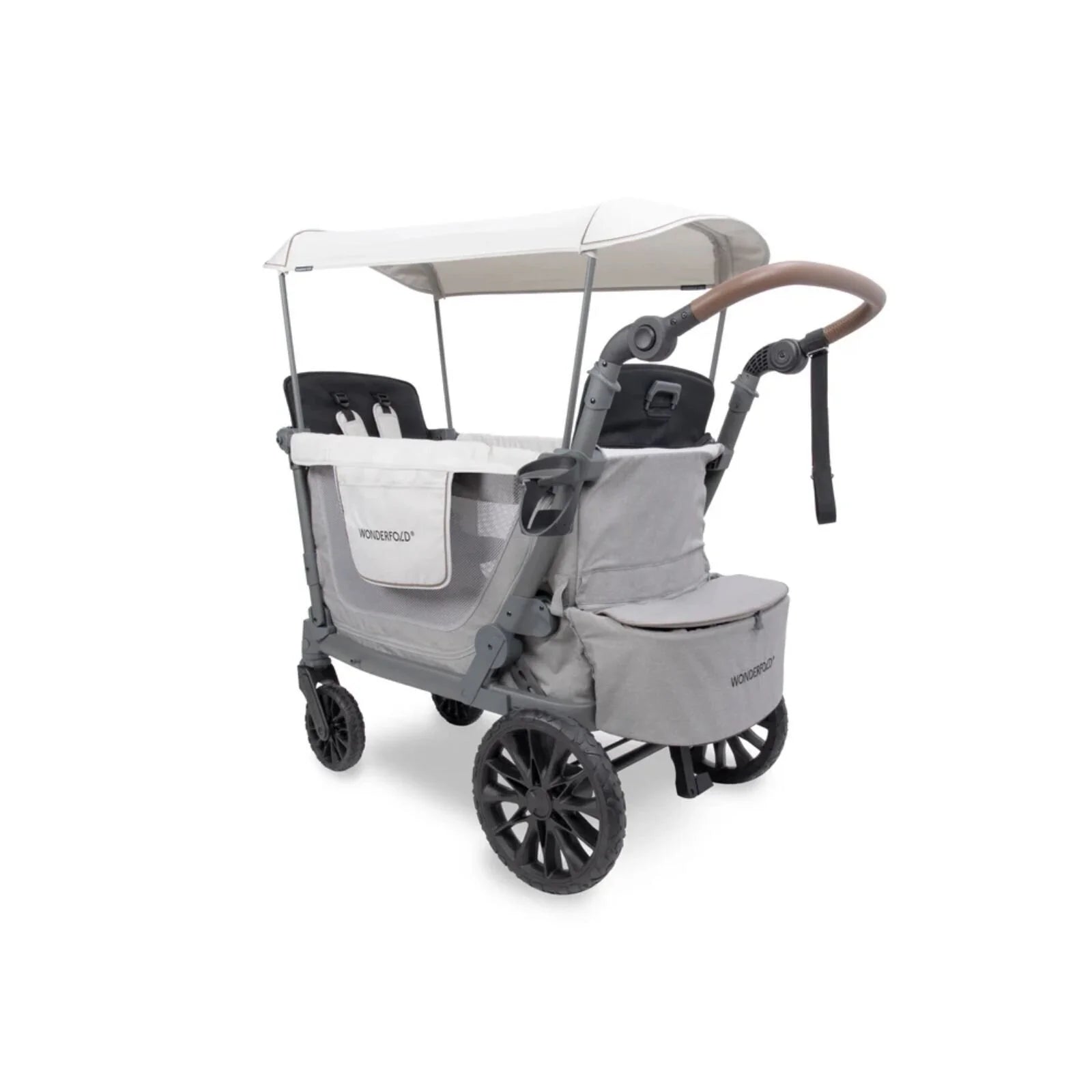 Wonderfold L2 Quad Stroller Wagon - Grey - ebebek - Black Friday
