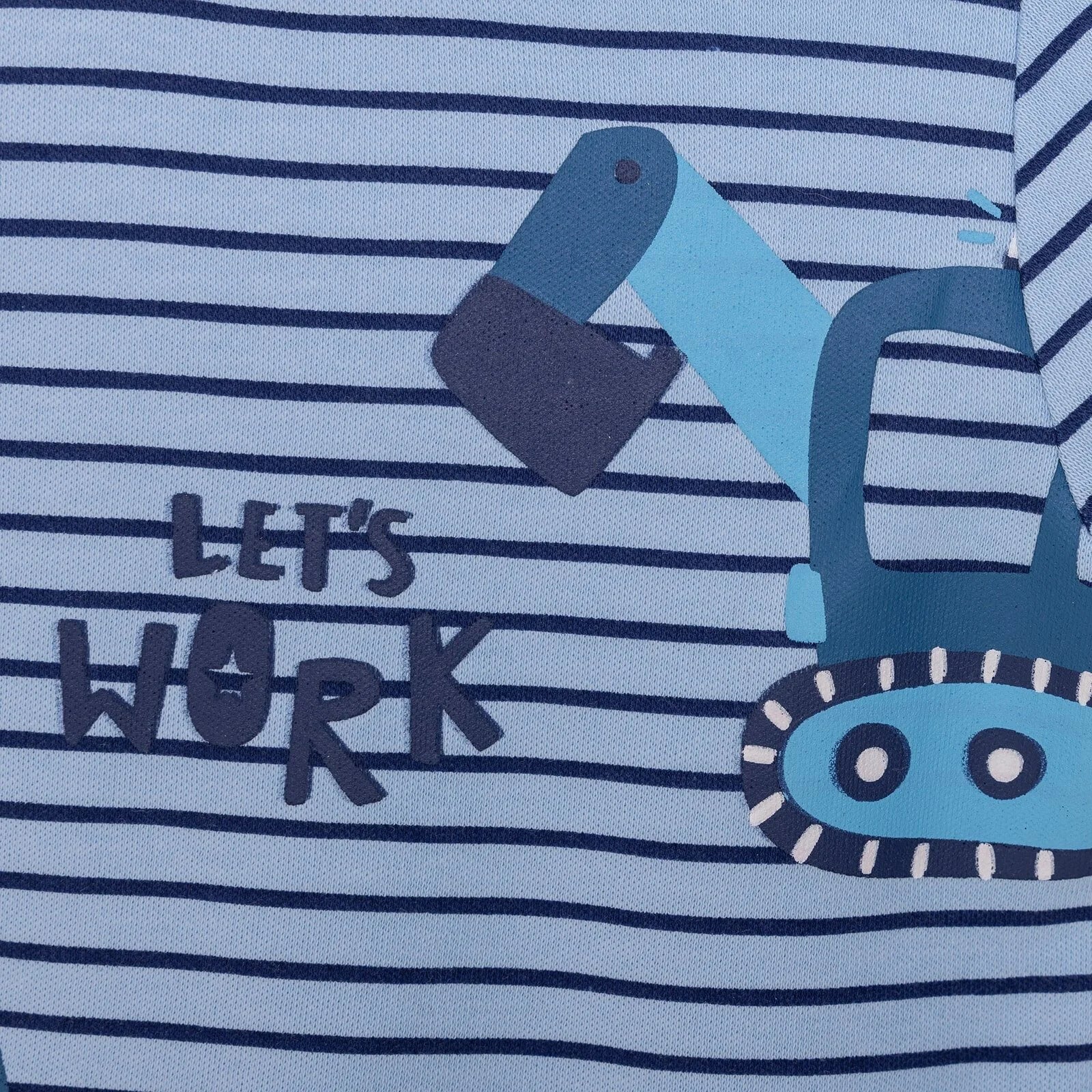 HelloBaby Baby Boy Long Sleeve Pyjamas Set - Dark Blue - ebebek - Black Friday