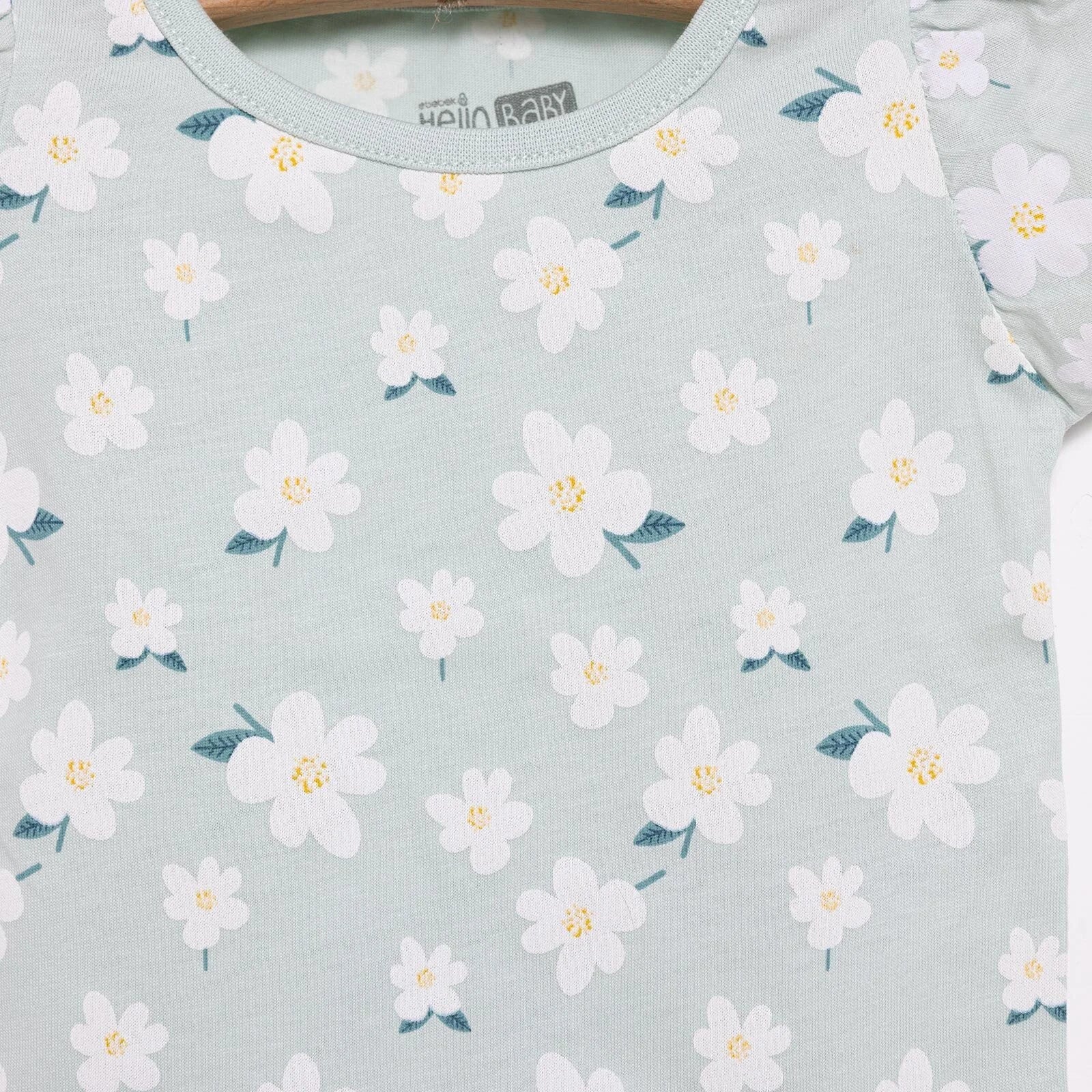 HelloBaby Basic Girl Daisy Printed T-shirt - Multicolour - ebebek - Black Friday