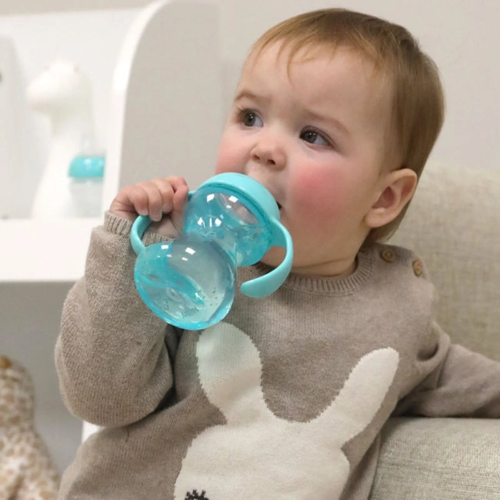 Nuby Mini Grip N' Sip Baby's First Handles Cup Pack of 1 - Nuby - ebebek