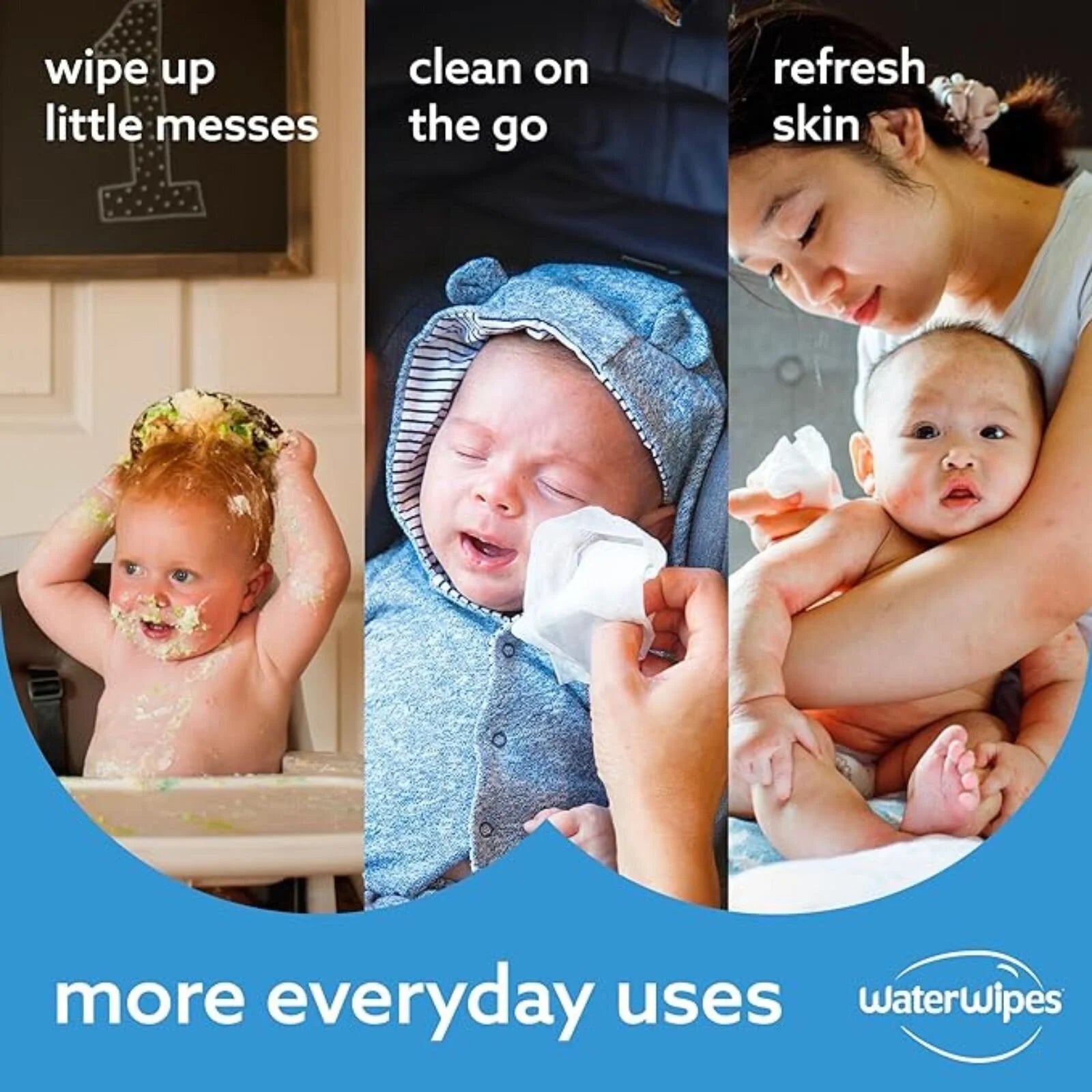 WaterWipes Sensitive Baby Wipes 6x60 pcs - ebebek - Black Friday