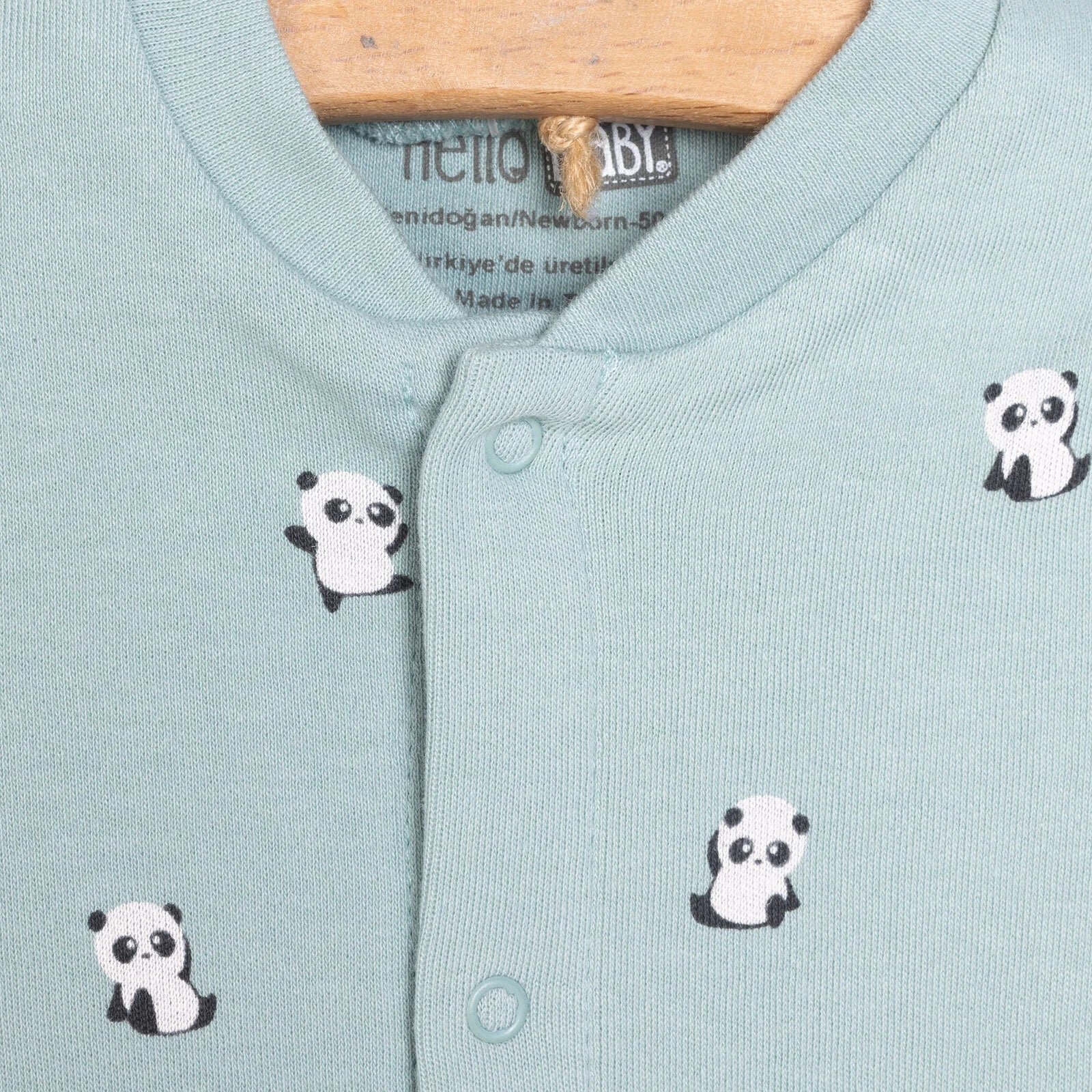 HelloBaby Baby Boy Jumpsuit - Body - Hat - Green - ebebek - Black Friday