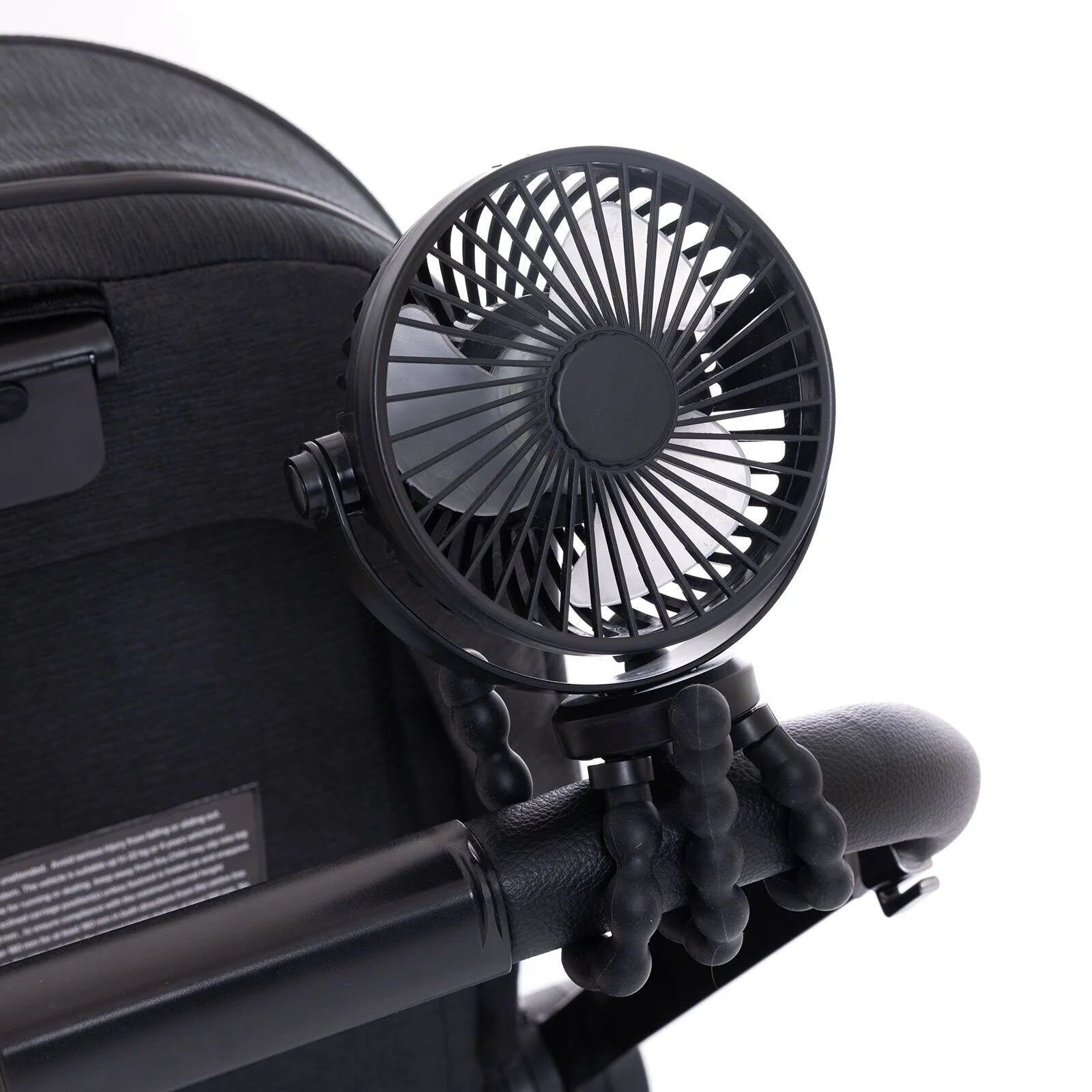 ebaby Rechargeable Stroller Fan - Black - ebebek - Black Friday