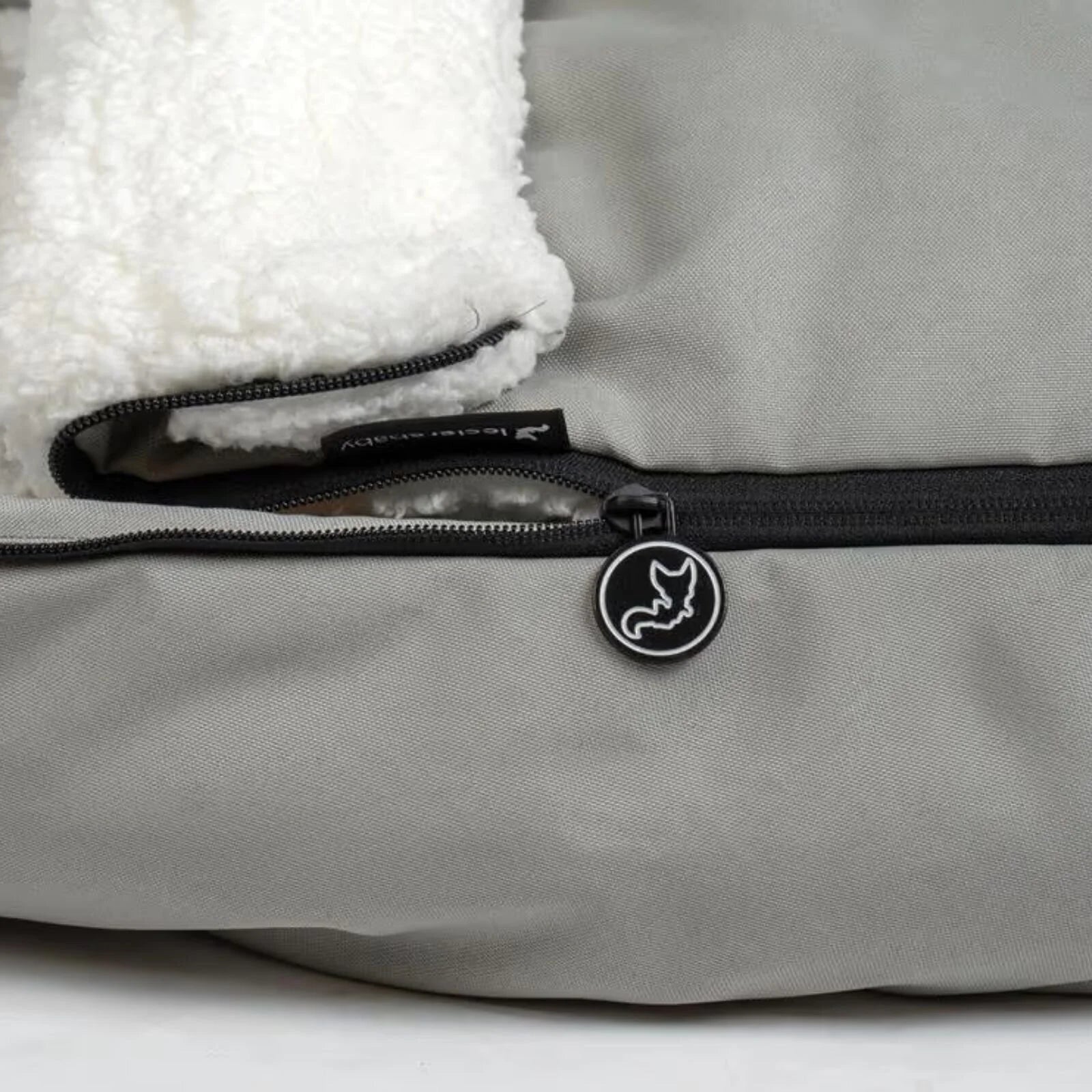 Leclerc Baby Influencer Air Footmuff Teddy - Violet Grey - ebebek - Black Friday